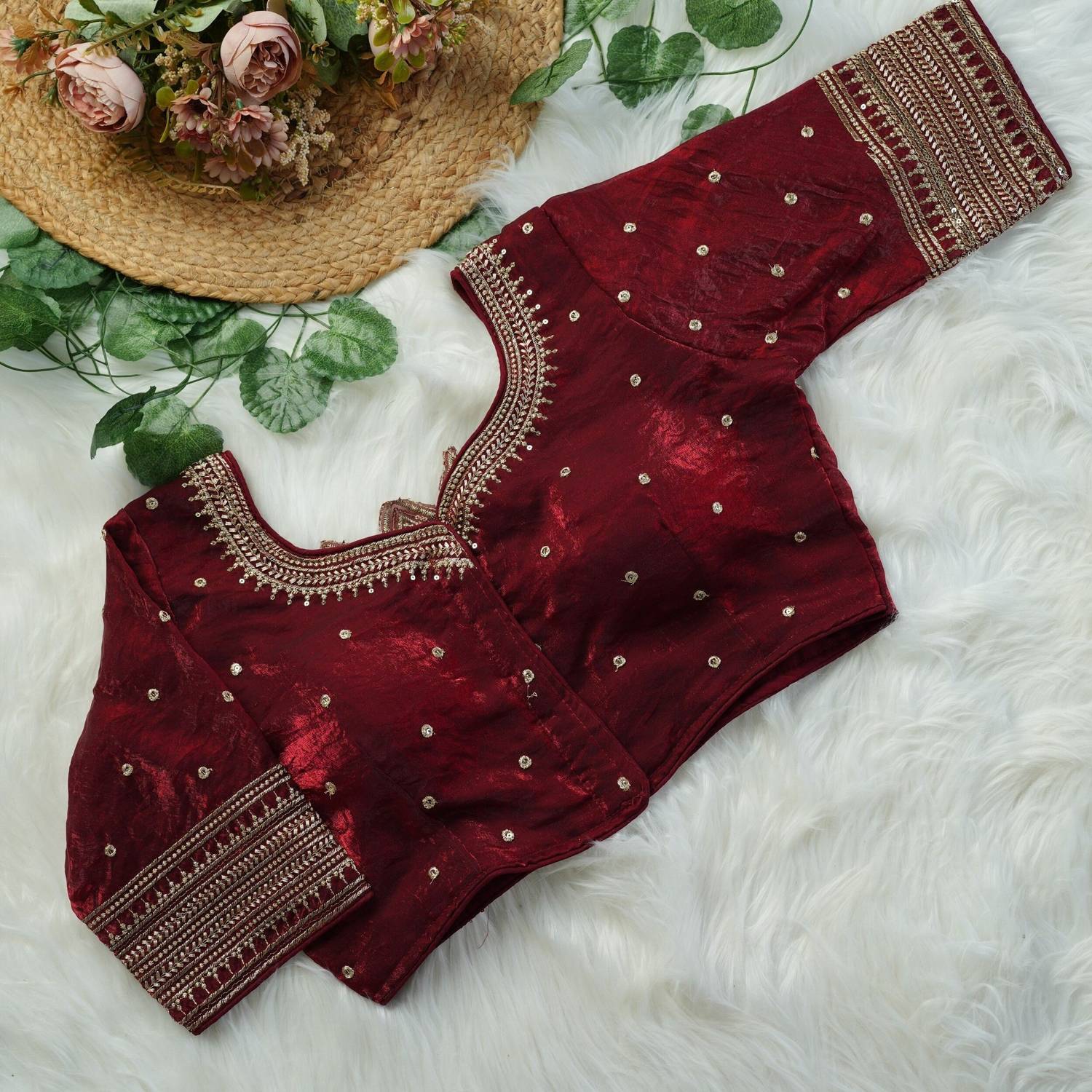 hitu Sweetheart Neck Women Blouse - Image 3