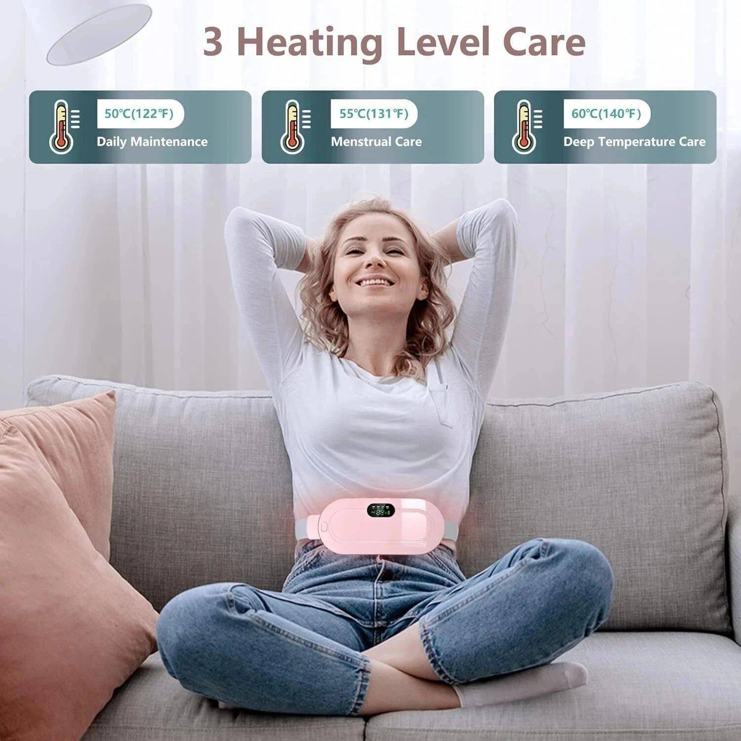 BELENZO Crampfree Women Period Cramp Relief Massager - Image 4