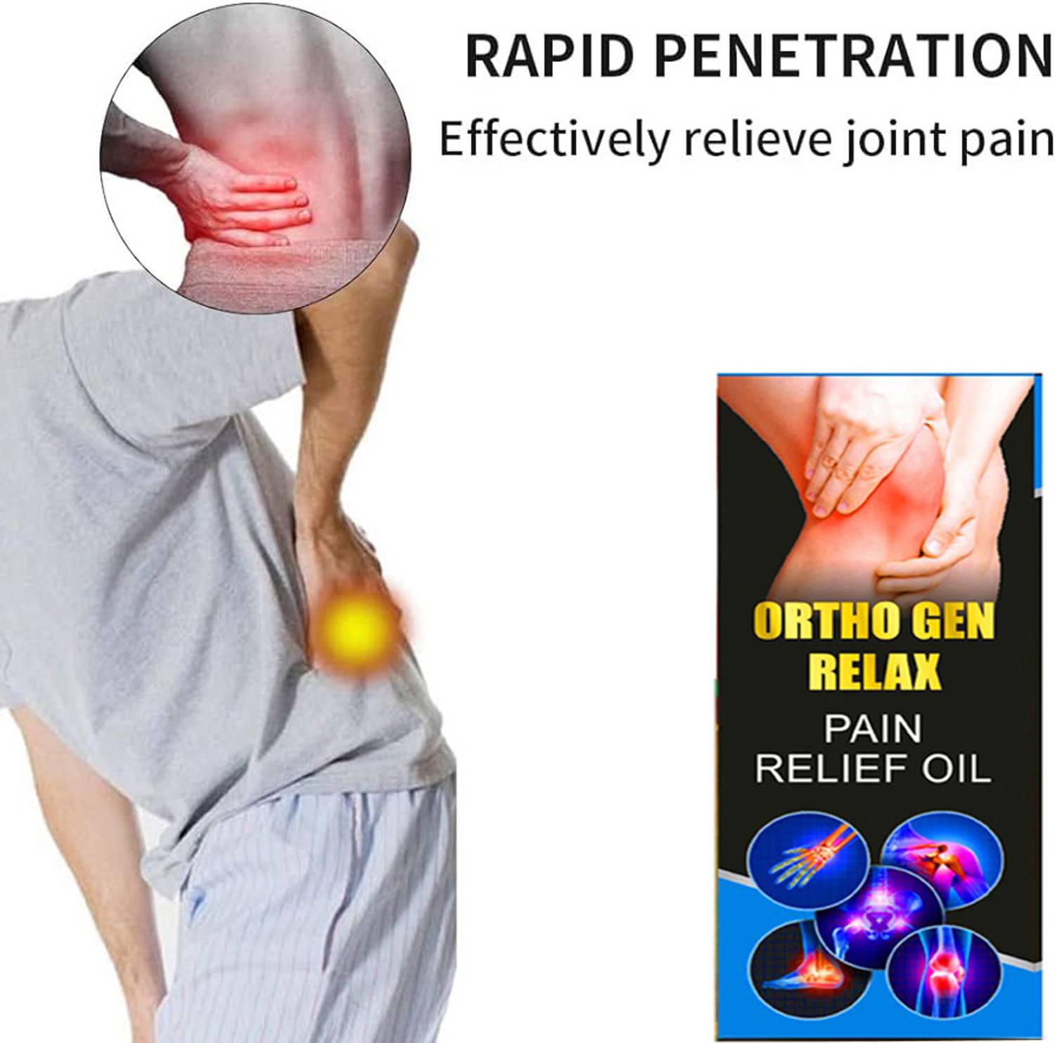 Aktivemusli Pain Relieving Oil for Joint Pain Liquid| jodon ka dard ka tel (60 ml) Liquid