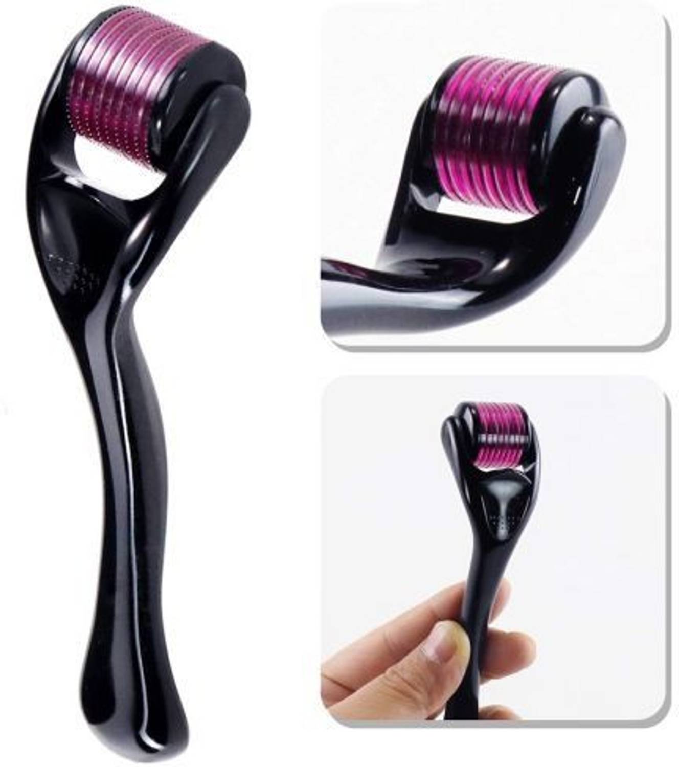 Charmora scalp roller for hair growth derma roller titanium 0.5