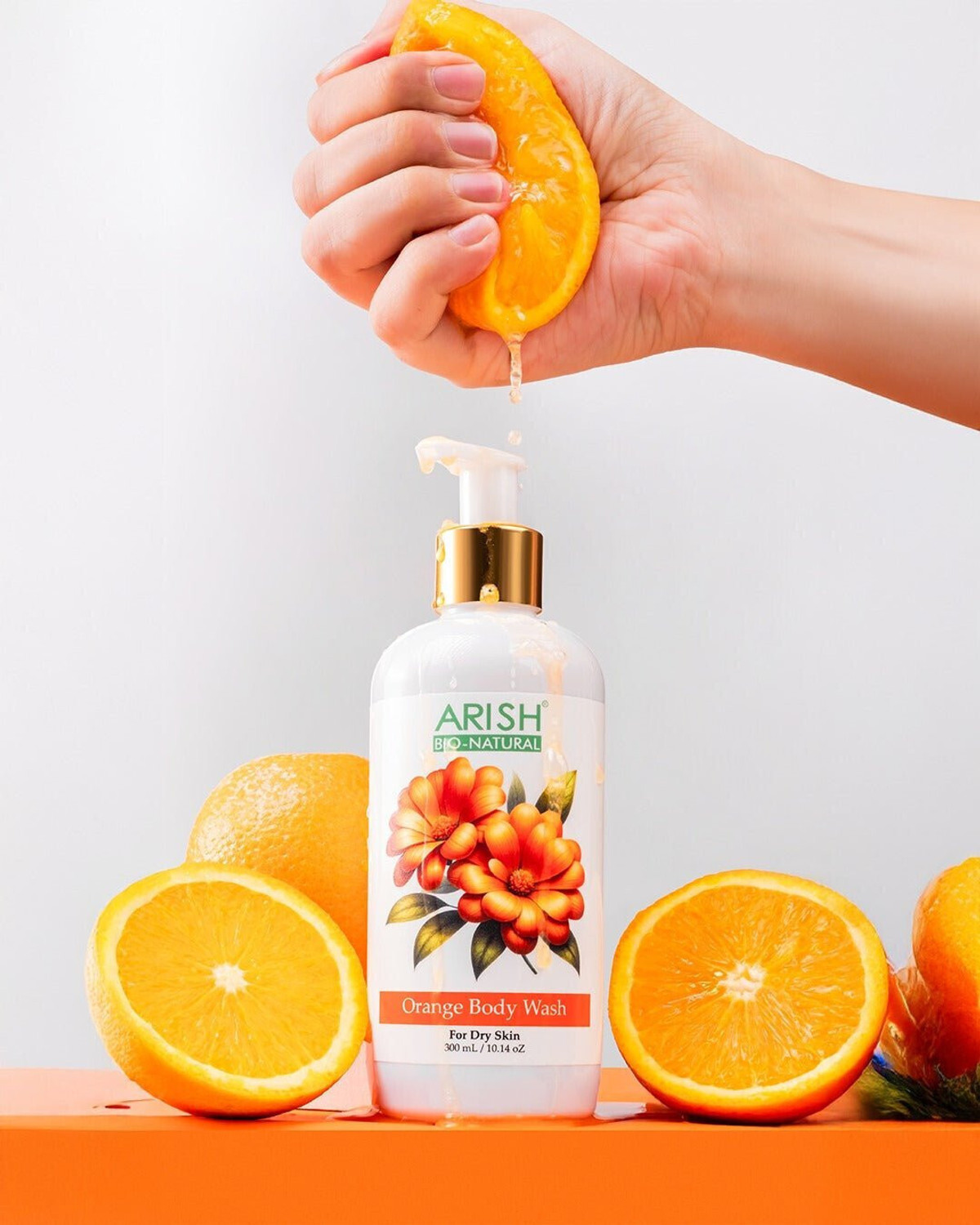 Image of ARISH BIO-NATURAL Orange Body Wash