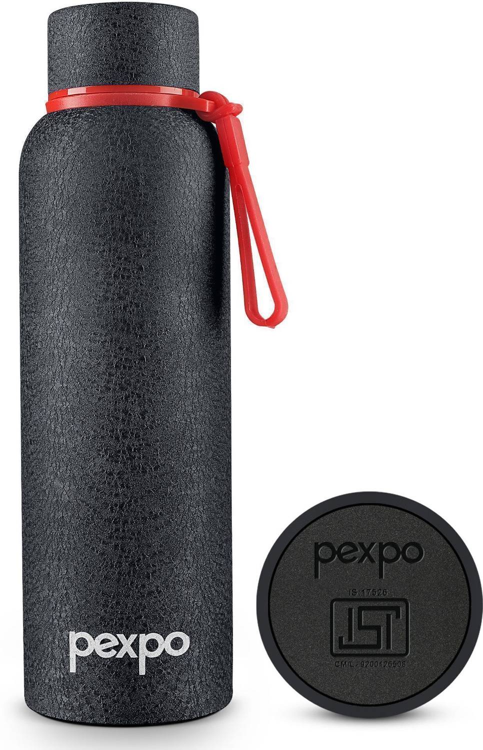 Go24 Bravo 500 ml Stainless Steel Flask - Image 1