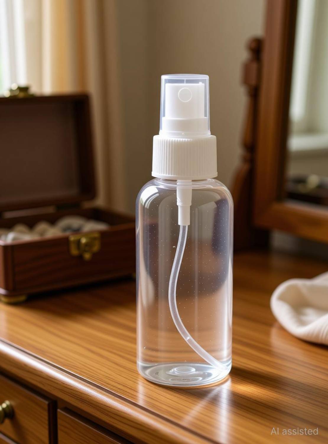 Astyler Transparent Perfume Spray Bottle 100 ml Plastic Bottle
