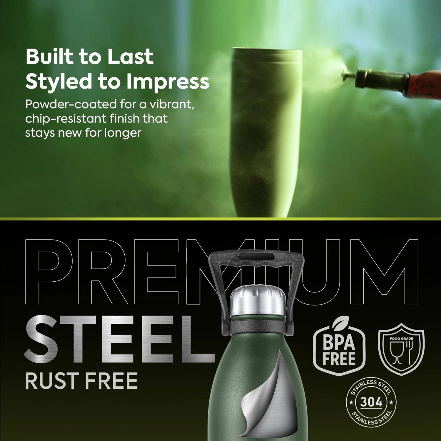 Go24 Echo 1800 1750 ml Steel Flask - Image 4