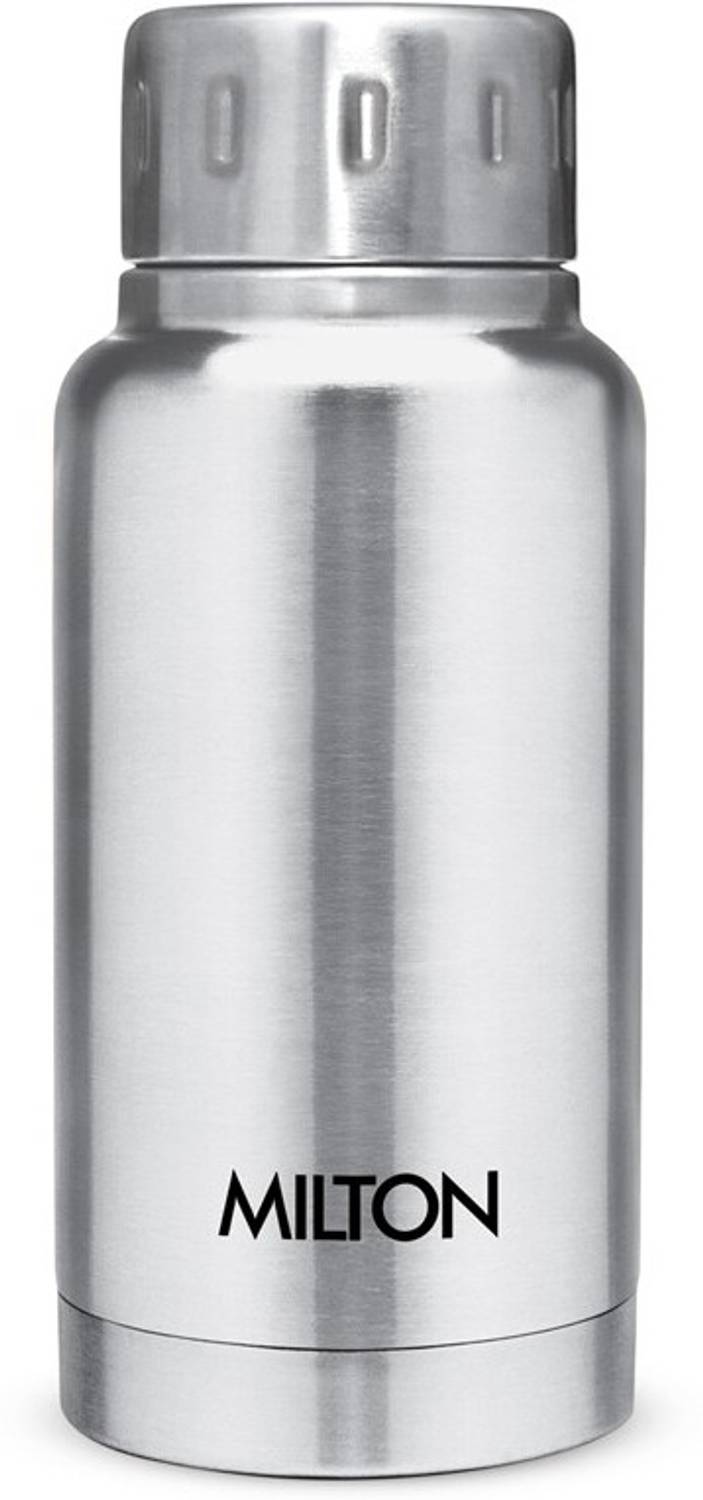 MILTON Elfin 160 Thermosteel Water Bottle, ISI Certified, 24 Hr Hot and Cold 160 ml Stainless Steel Flask