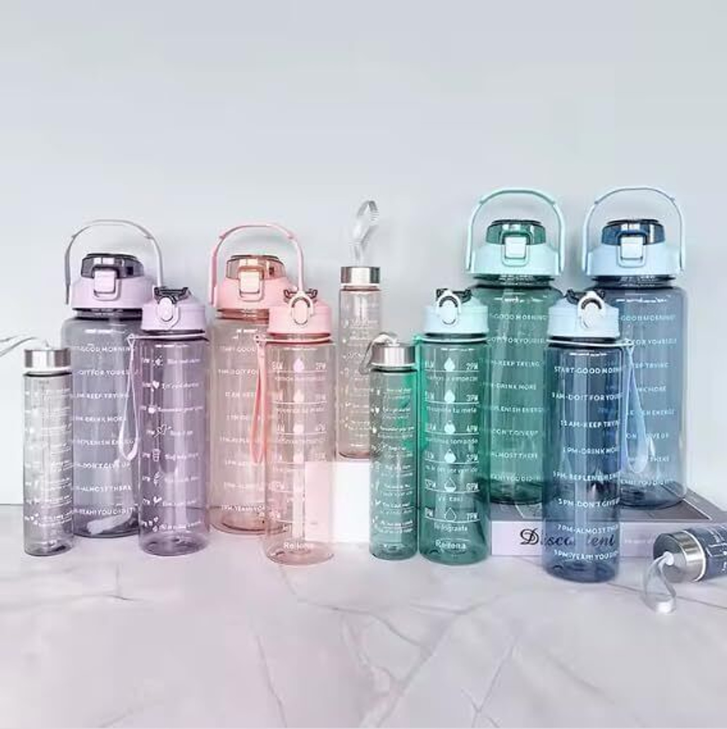 Image of KABHI ENTERPRISES Motivational Bottle 2000 ml Water Bottles