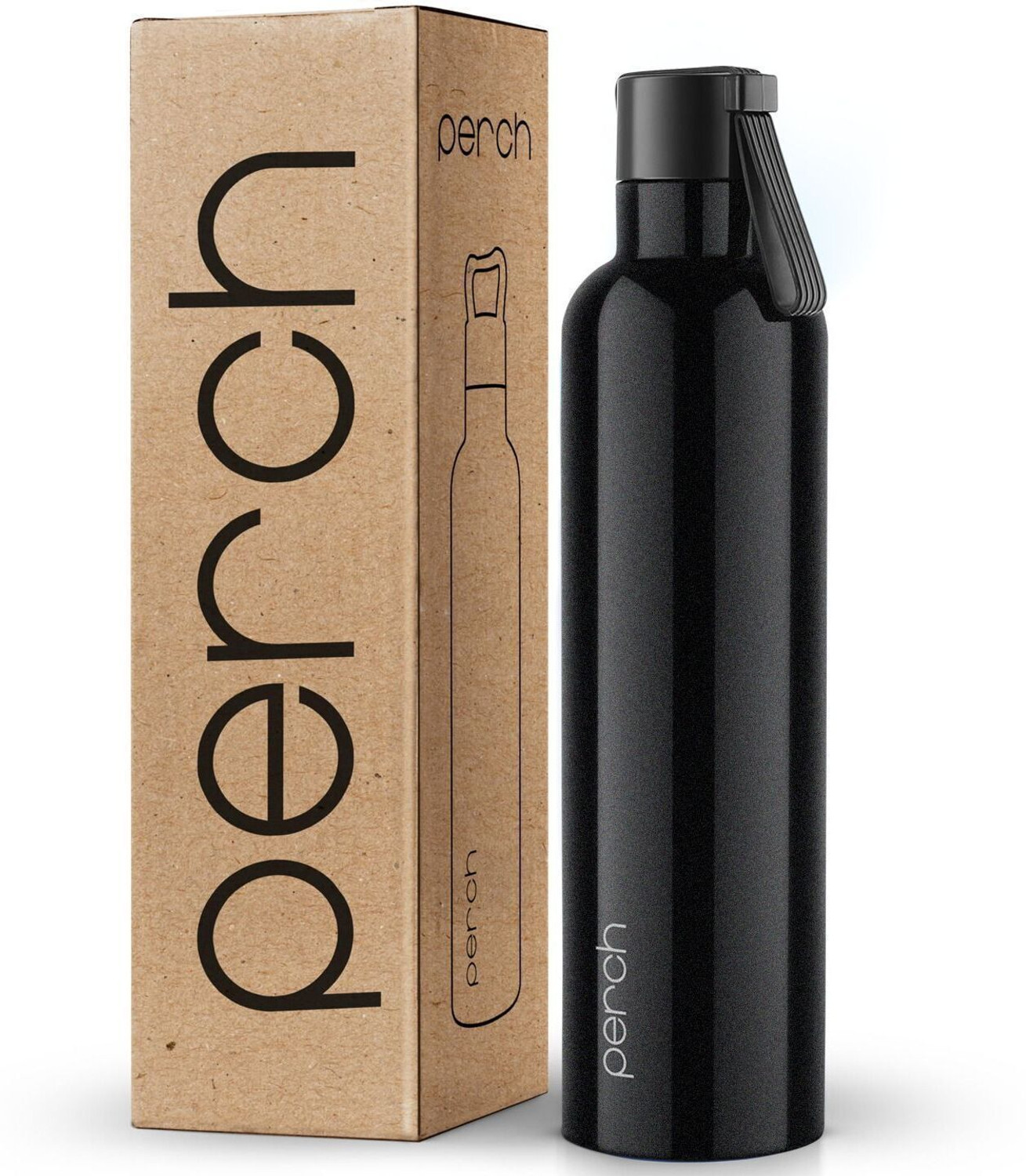 Image of PERCH Oasis Pro Insulated Steel Water Bottle | ISI Certified Hot & Cold Thermosteel 760 ml Steel Flask