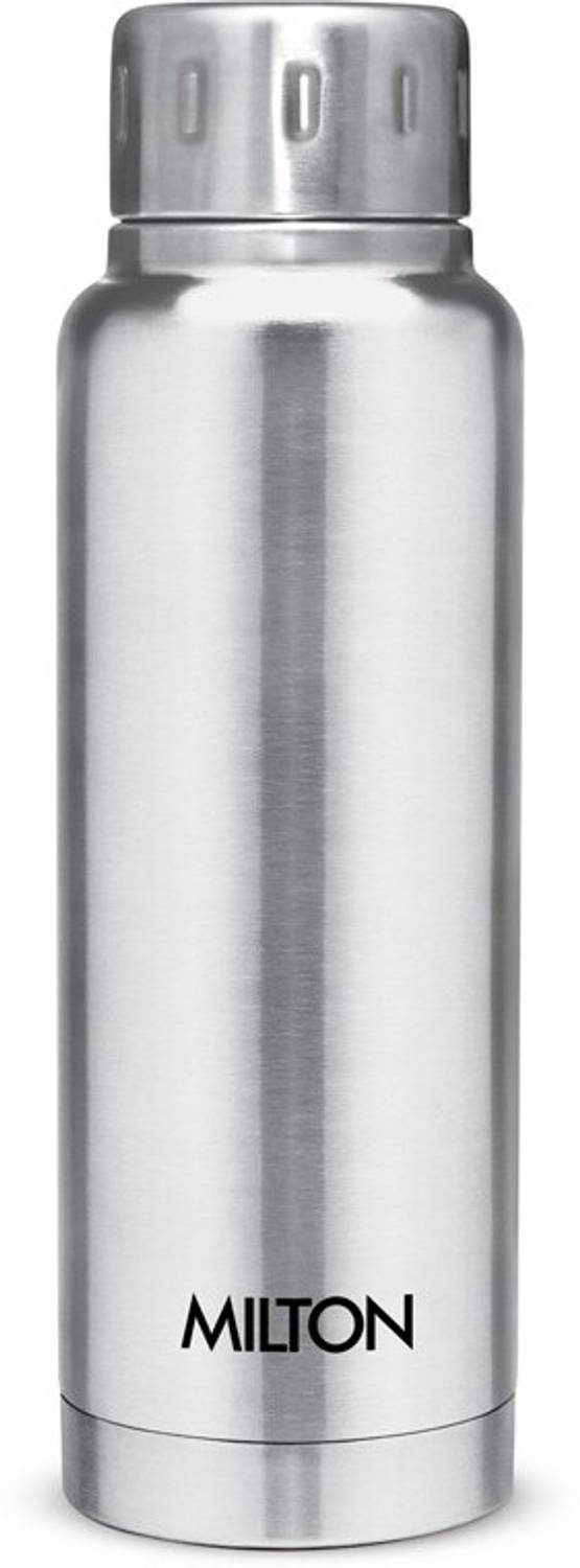 MILTON Elfin 160 Thermosteel Water Bottle, ISI Certified, 24 Hr Hot and Cold 160 ml Steel Flask