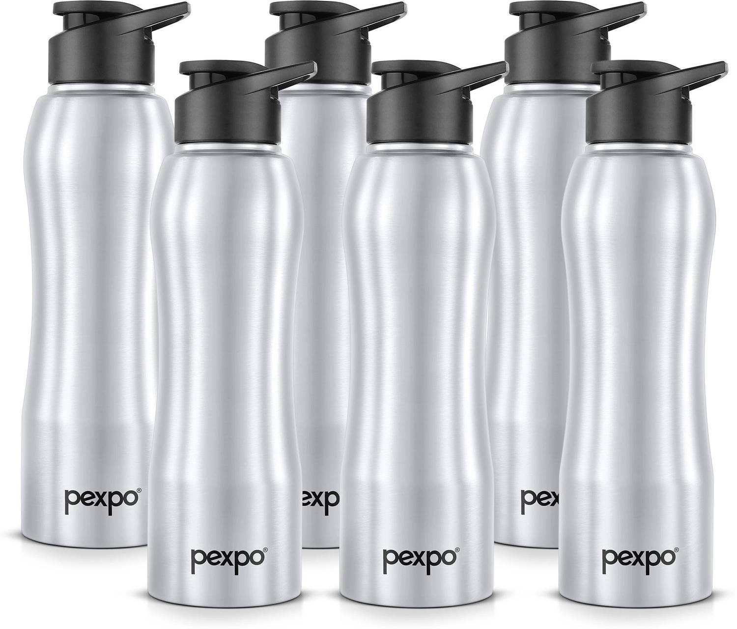 Go24 BISTRO Stainless Steel Leakproof Fridge Sipper Water Bottle for Home, Office 1000 ml Steel Bottle
