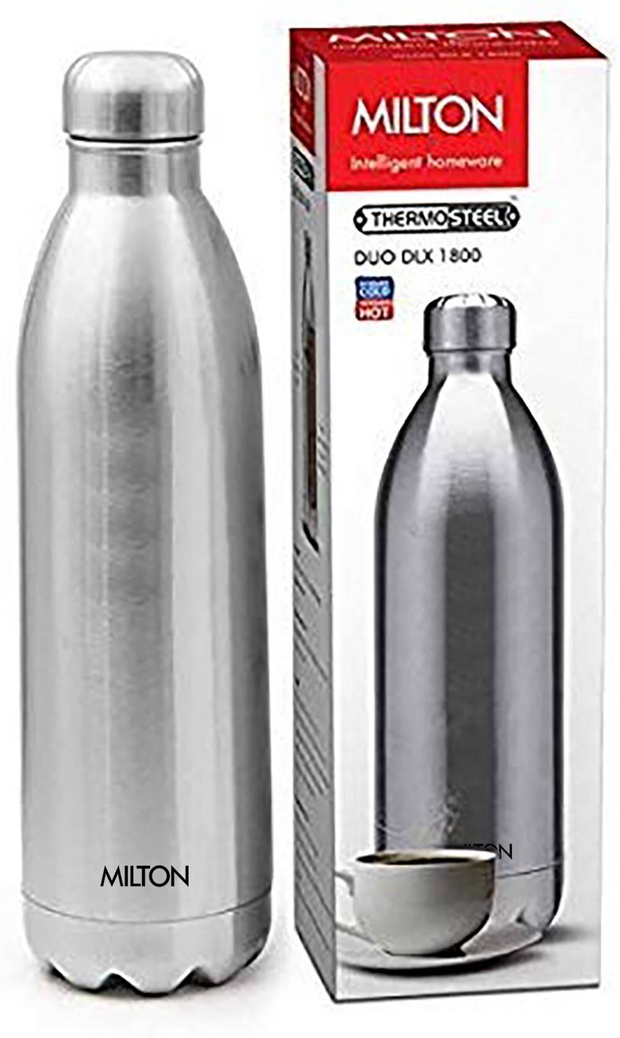 MILTON Thermosteel Duo 1800 ML Steel Flask Pack of 1 - Image 5