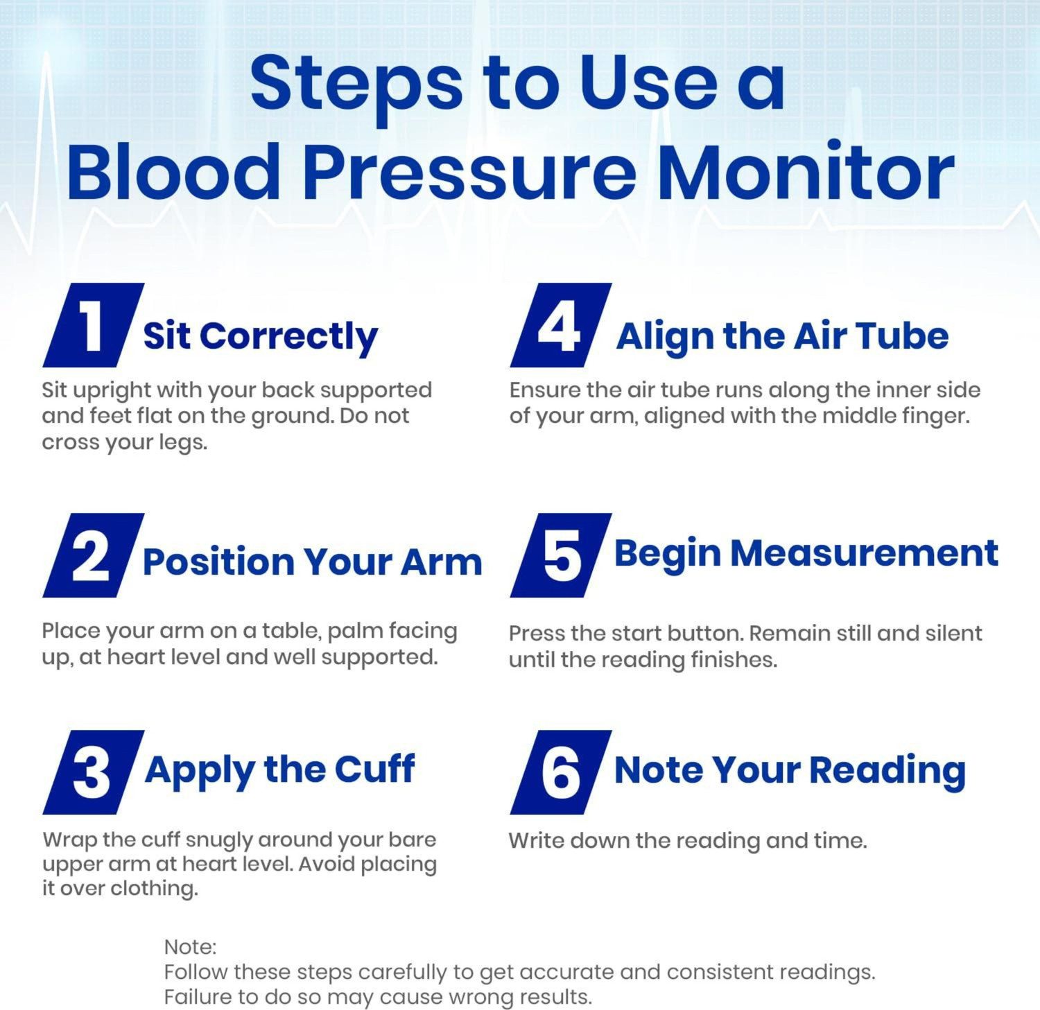 Image of Accutrust Bp-190 Trust Digital Blood Pressure Monitor with Large LCD, WHO Indicator & Memory Bp Monitor