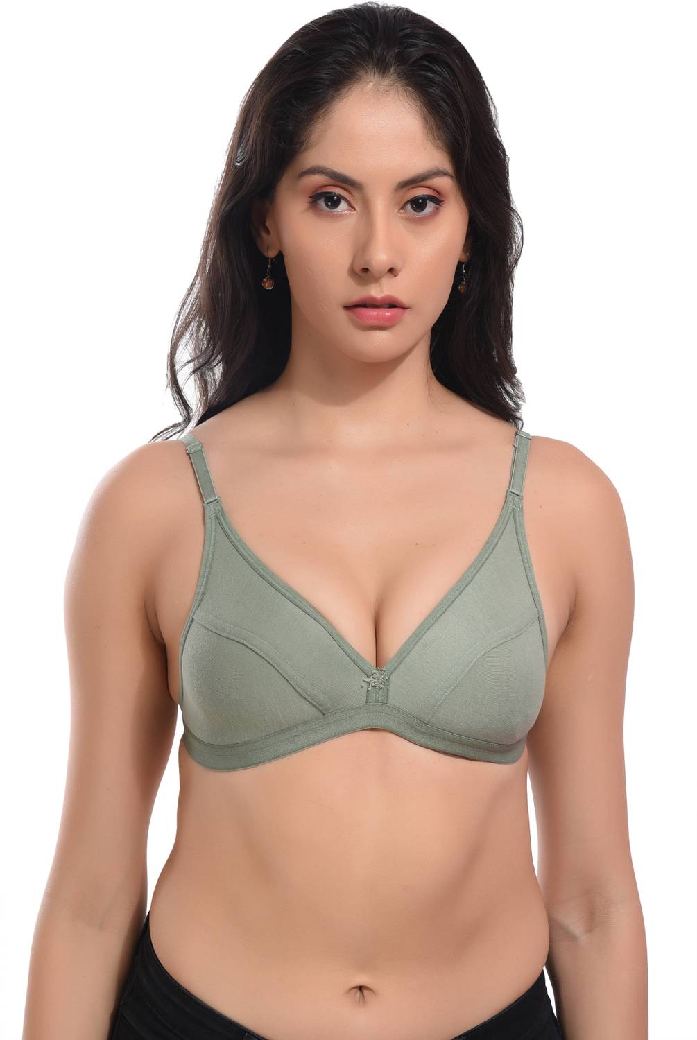 BodyAan Women Plunge Non Padded Bra