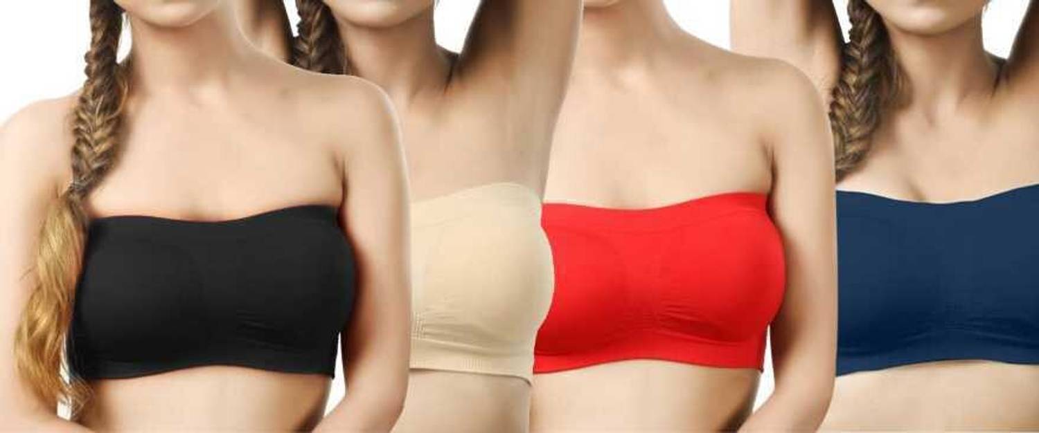 BRATON Women Bandeau/Tube Non Padded Bra
