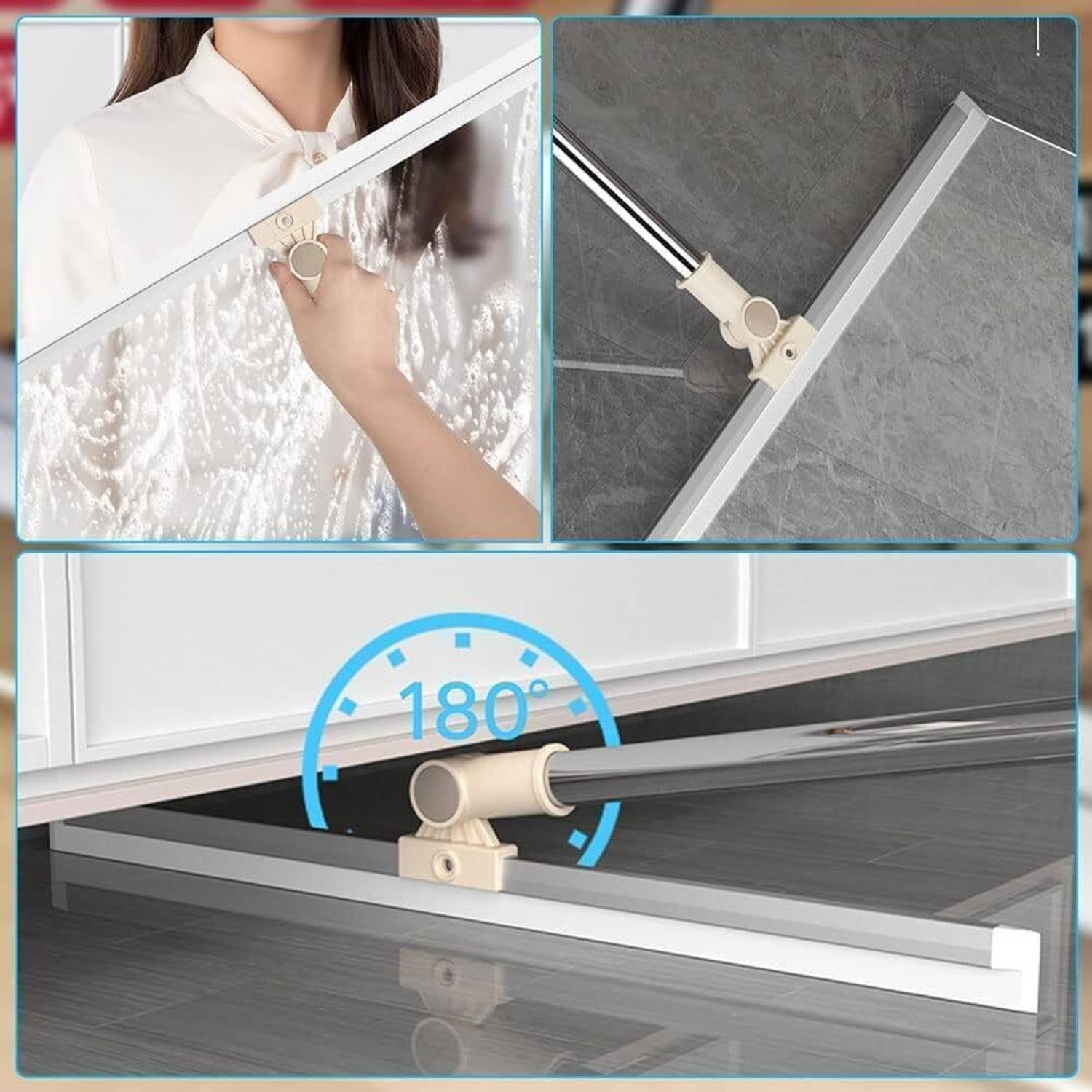 FUELBYTE 50 CM Magic Broom Silicone Floor Wiper - Image 4