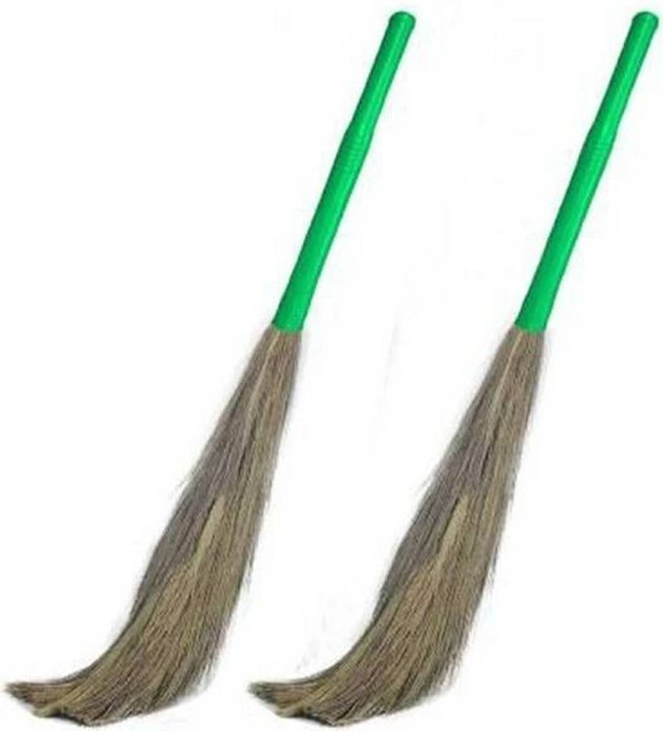 Spotselling Grass Dry Broom(Green, 2 Units)