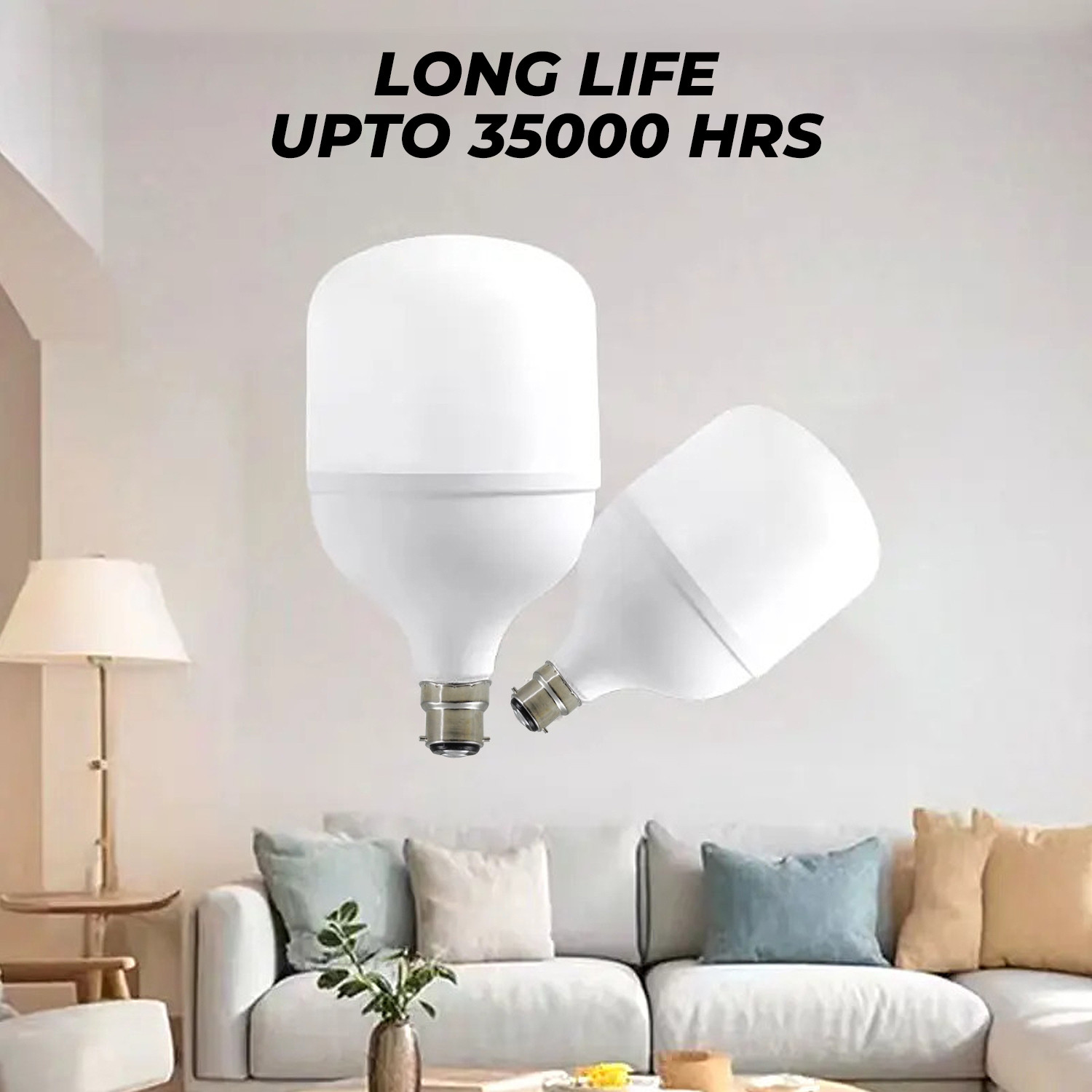 Image of MOOZMOB 40 W Glare Reduction Standard B22 LED Bulb