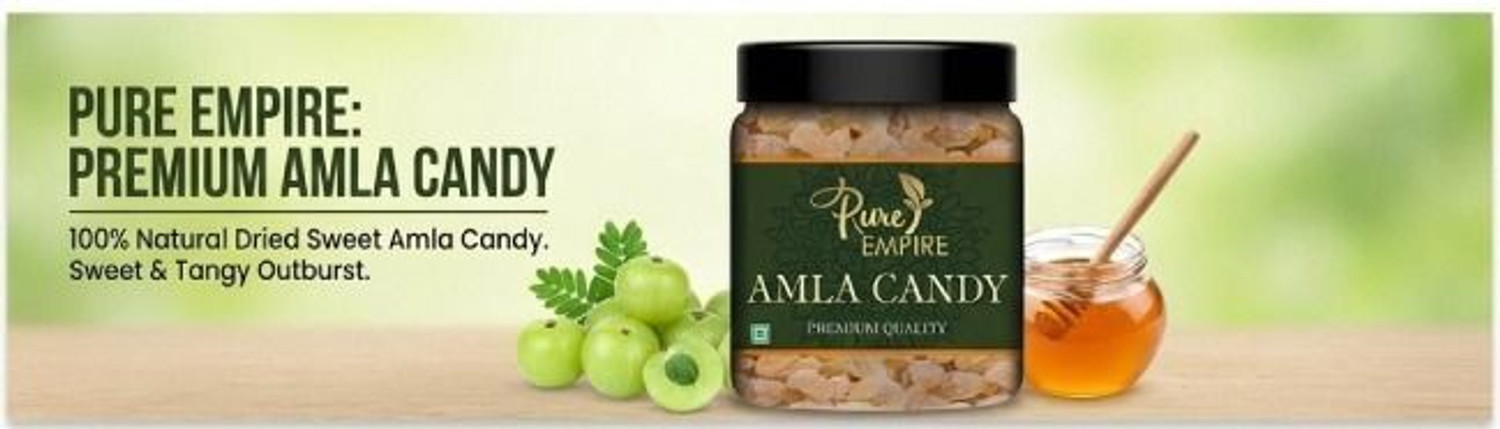 Image of Pure Empire Dried Amla Candy, Organic Dry Indian Fruit Without Added Preservative Amla Candy Amla Candy