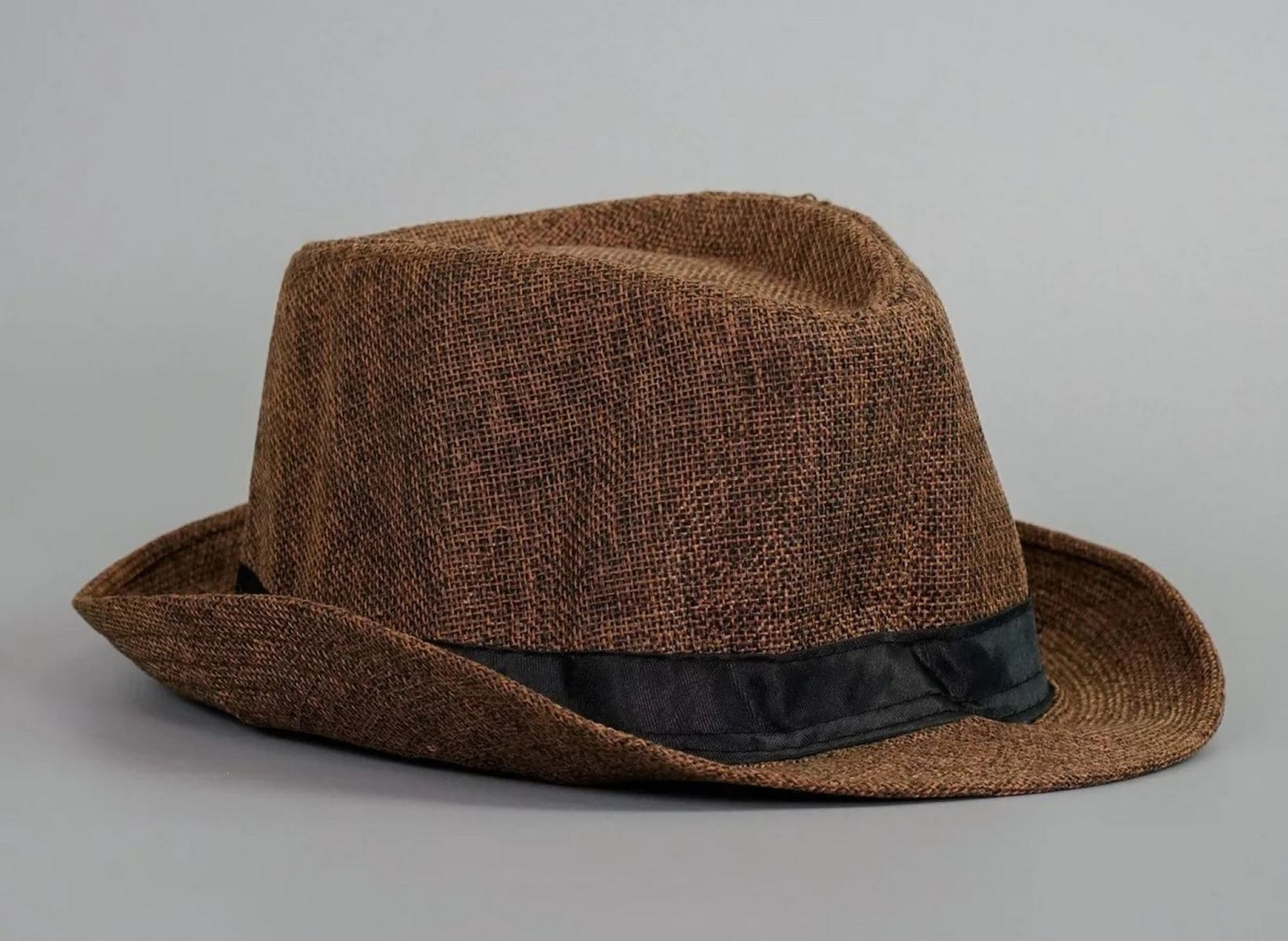 Image of INFISPACE Fedora Hat (Brown, Pack of 1)