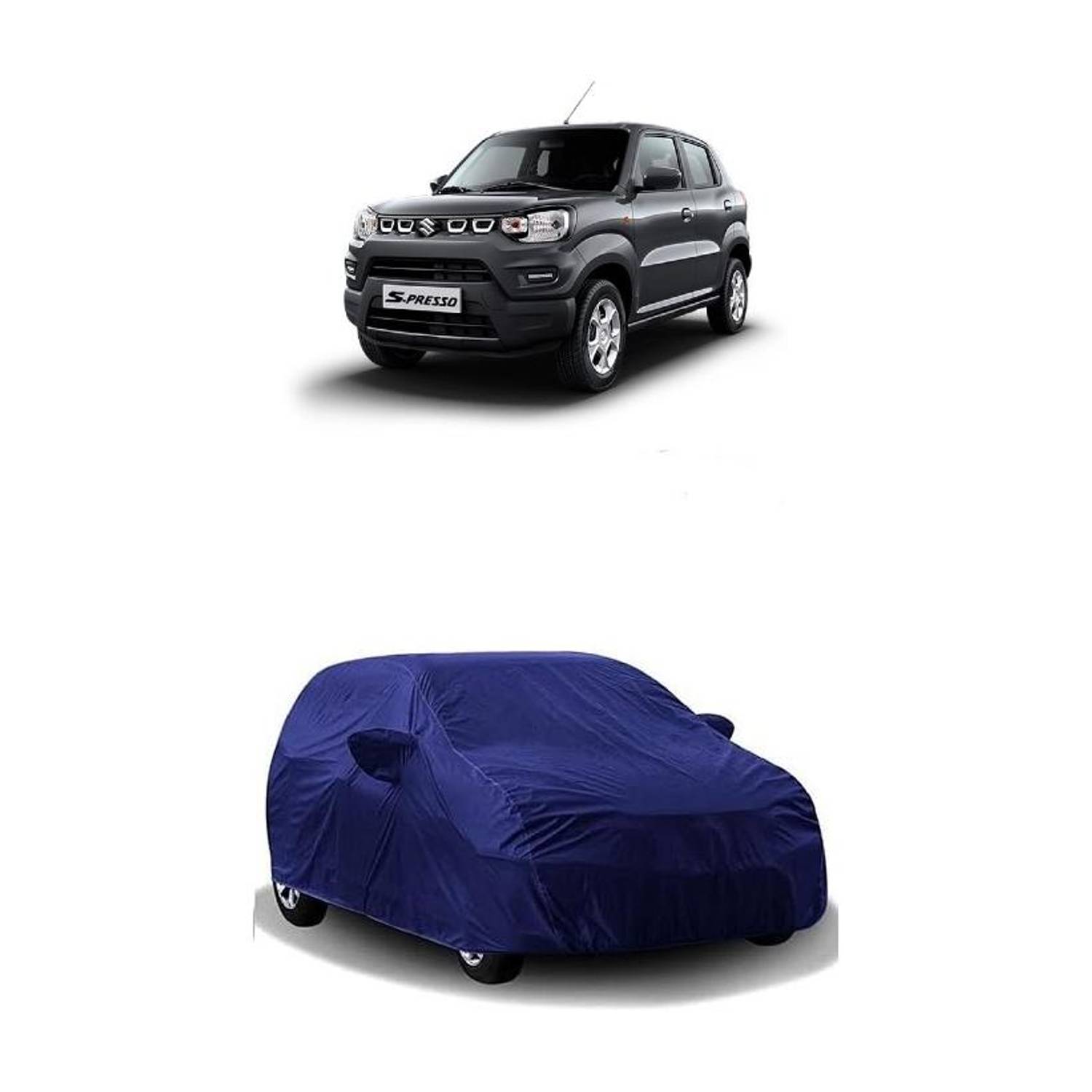 ATBROTHERS Car Cover For Maruti Suzuki S-Presso (Without Mirror Pockets)