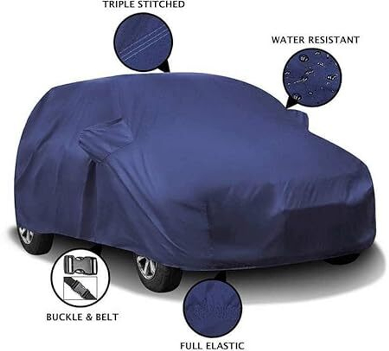 Image of ATBROTHERS Car Cover For Maruti Suzuki Celerio LXI (Without Mirror Pockets)