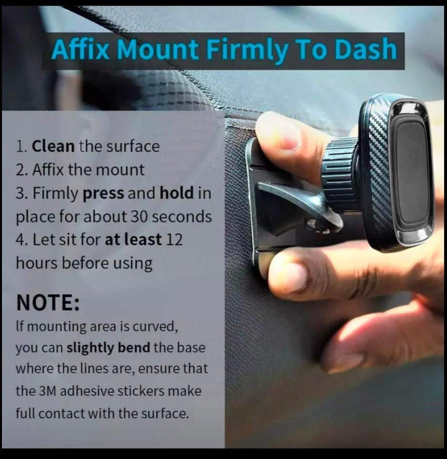 Image of Hold up Car Mobile Holder for Magnetic, Dashboard