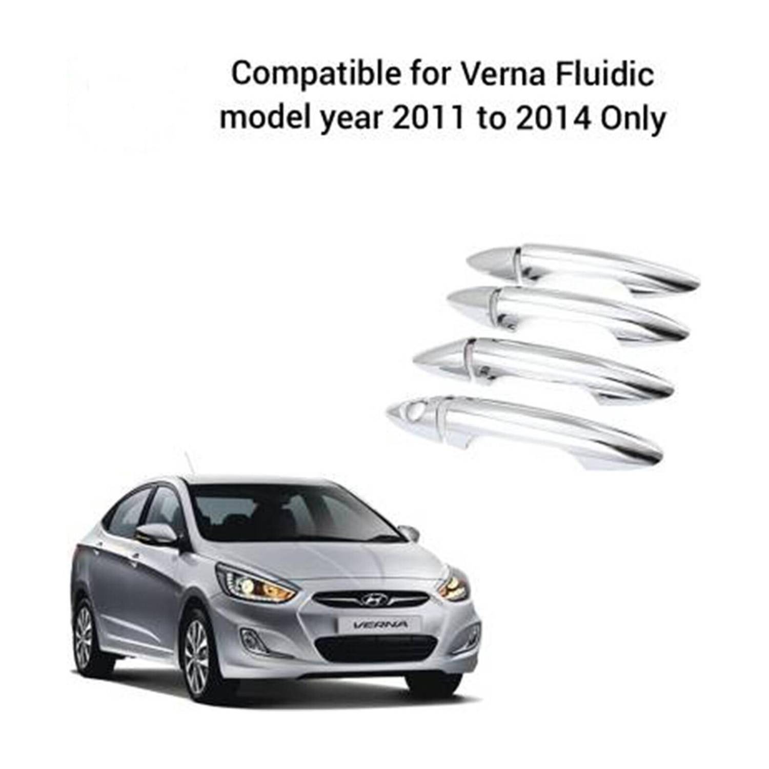 Bubu Car handle chorme door cover Car Grab Handle Cover