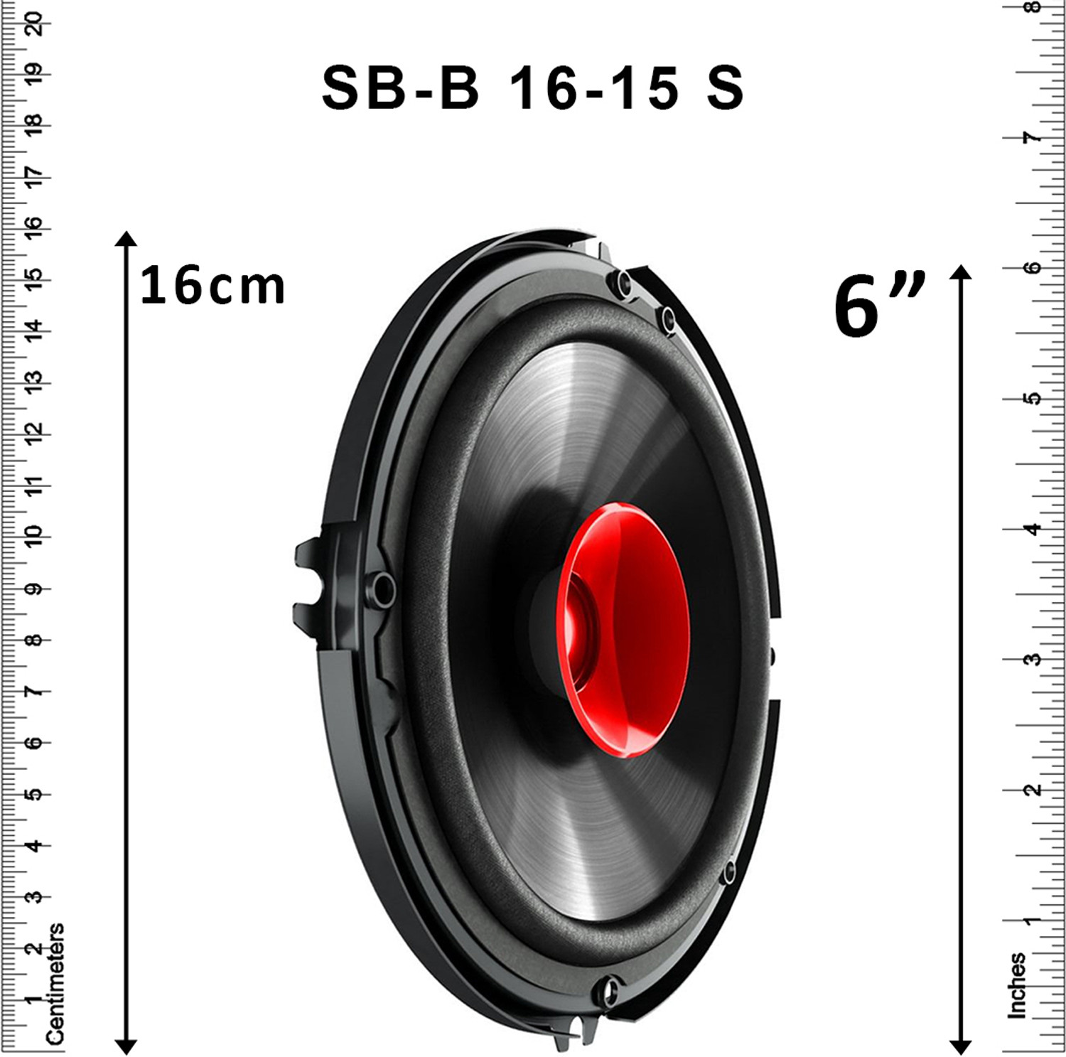Image of songbird 6 Inch Max Door Speaker With Dual A67-SB-B16-15-S Coaxial Car Speaker