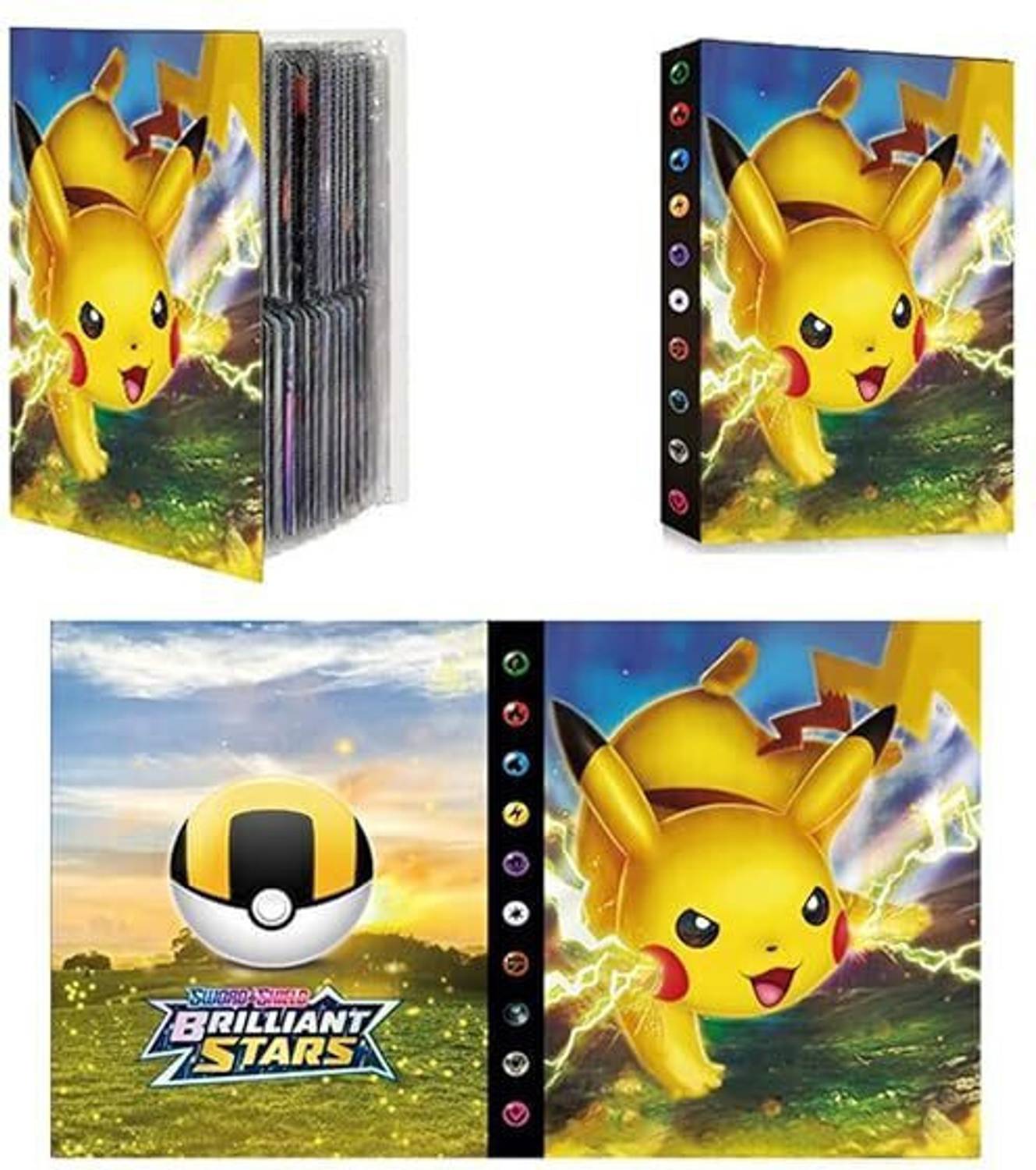CrazyBuy NewPokemon Album Collection Card Book Display Books Pokemon Binder  (2PCS) - NewPokemon Album Collection Card Book Display Books Pokemon Binder  (2PCS) . Buy pokemon trading card game toys in India. shop