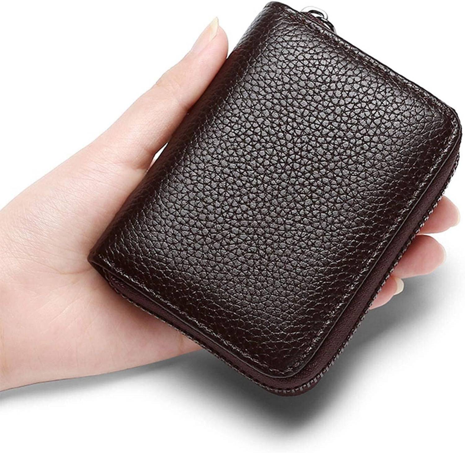 watchstar Brown Leather Card Holder - Image 5