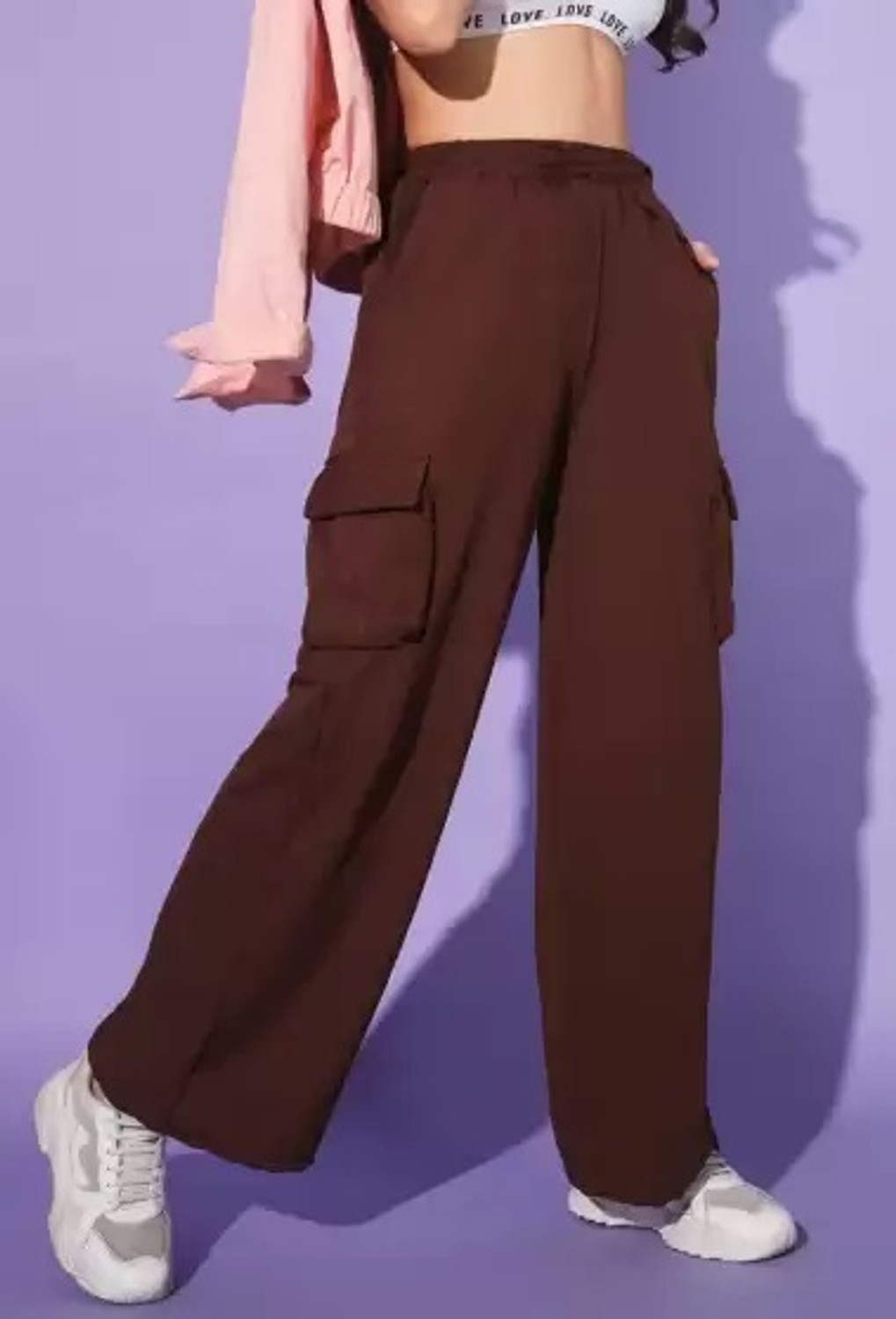 Image of Micus Women Cotton Blend Cargos