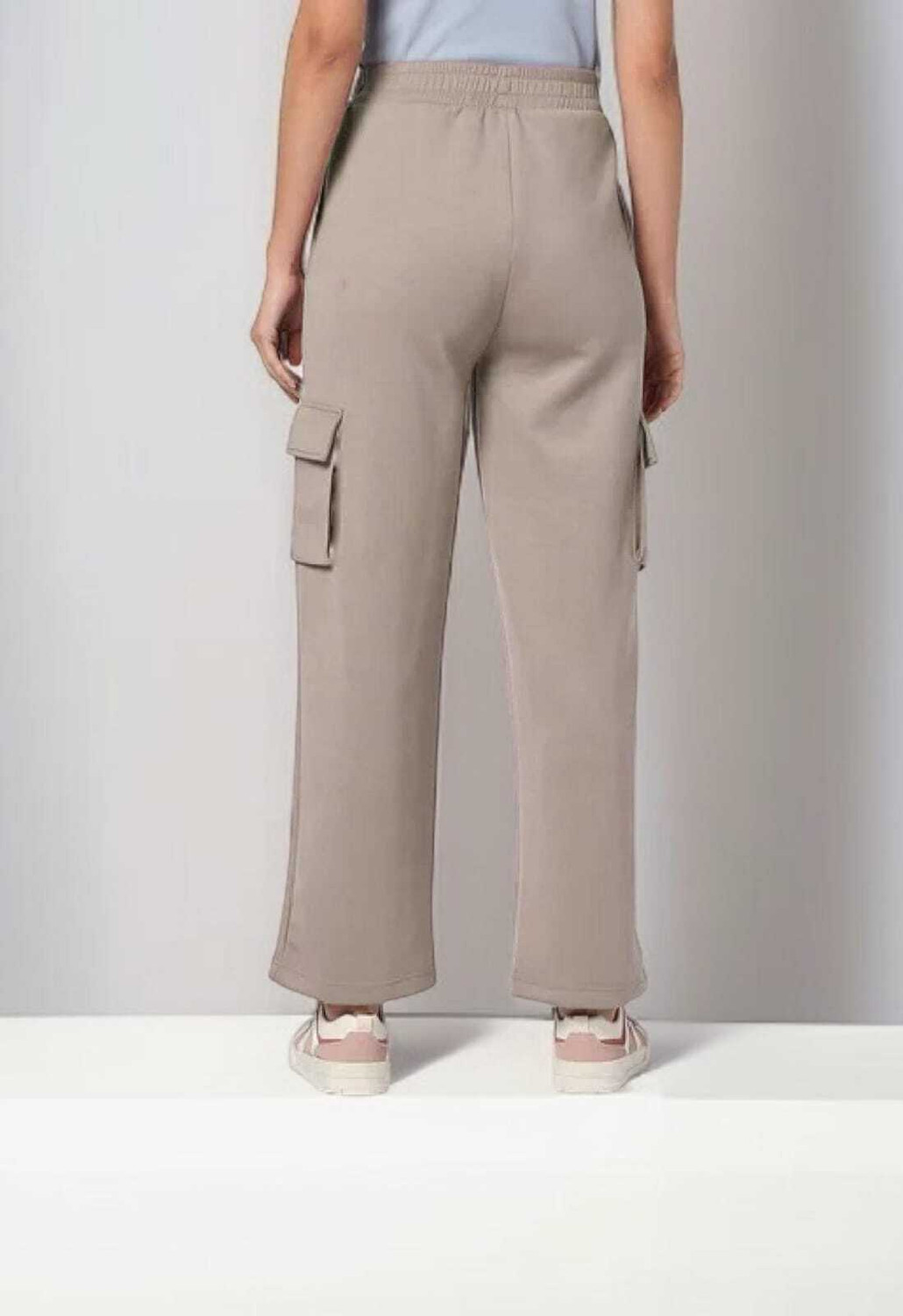 Image of PYTHONSTYLE Women Cotton Blend Cargos