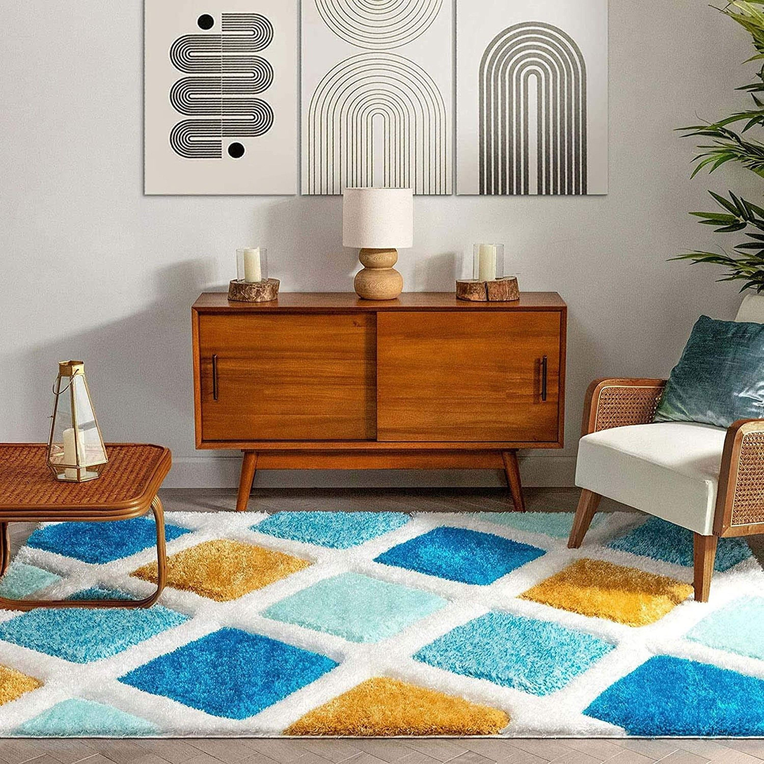 Image of masterknot 5 ft X 7 ft Polyester Carpet