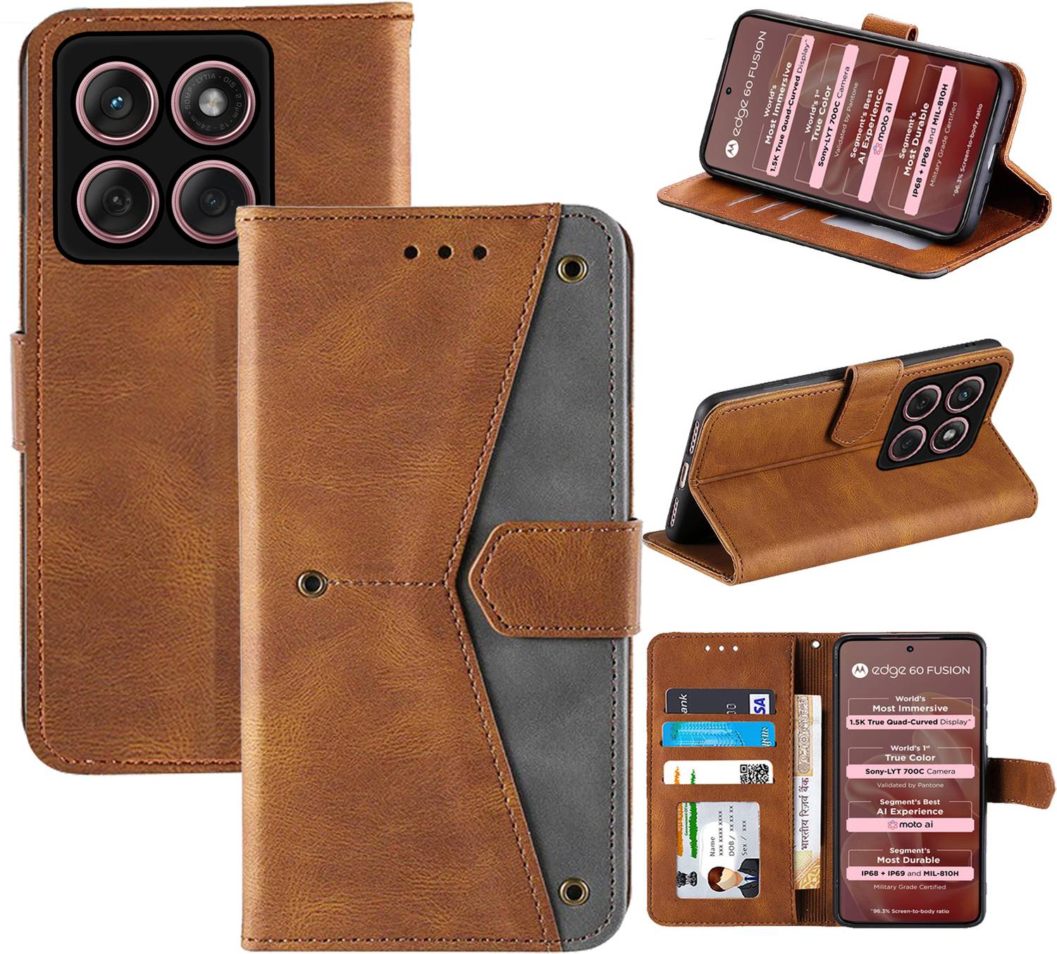 Autofocus Flip Cover for MOTOROLA Edge 60 Fusion 5G