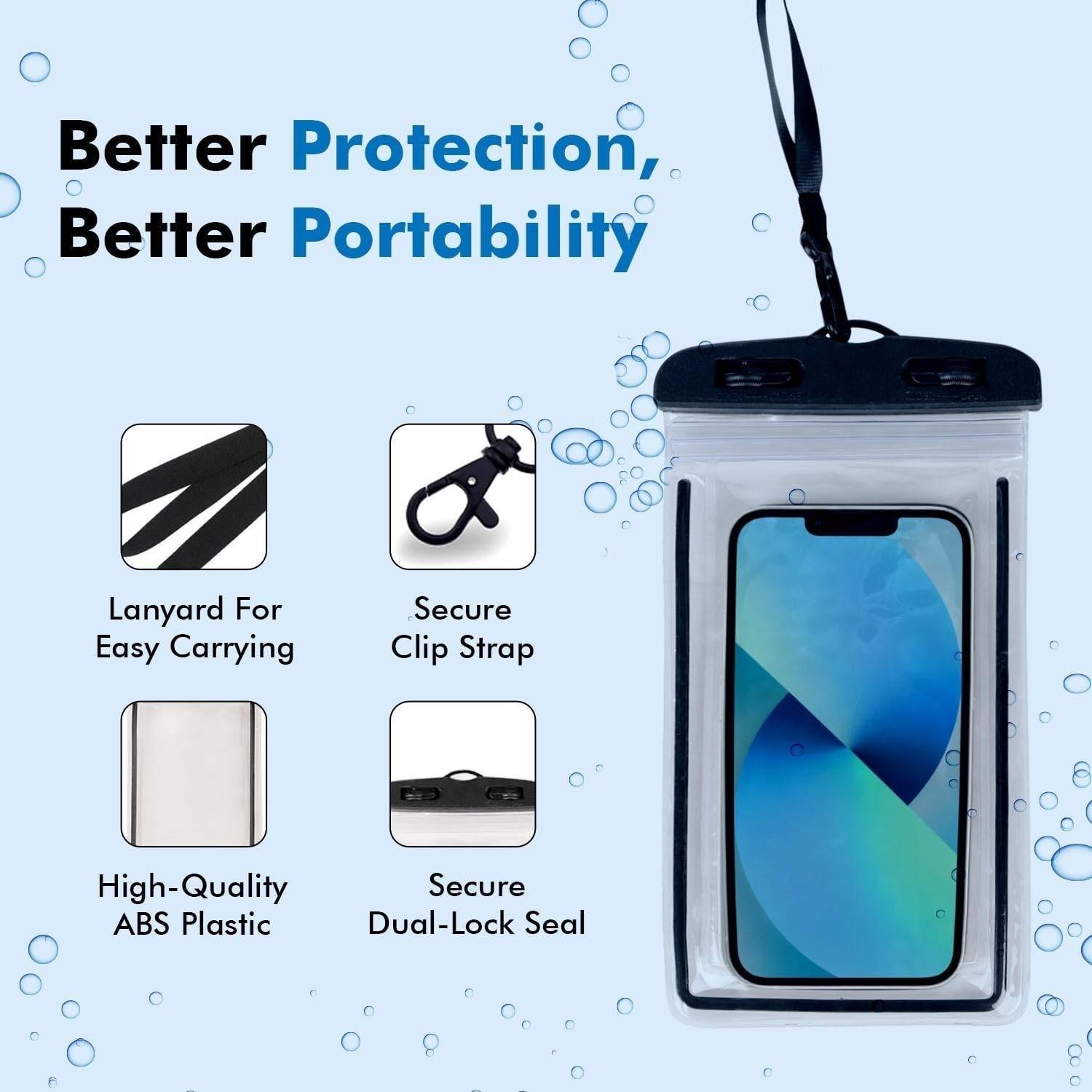 Onlyeasy Mobile Waterproof Pouch - Image 3