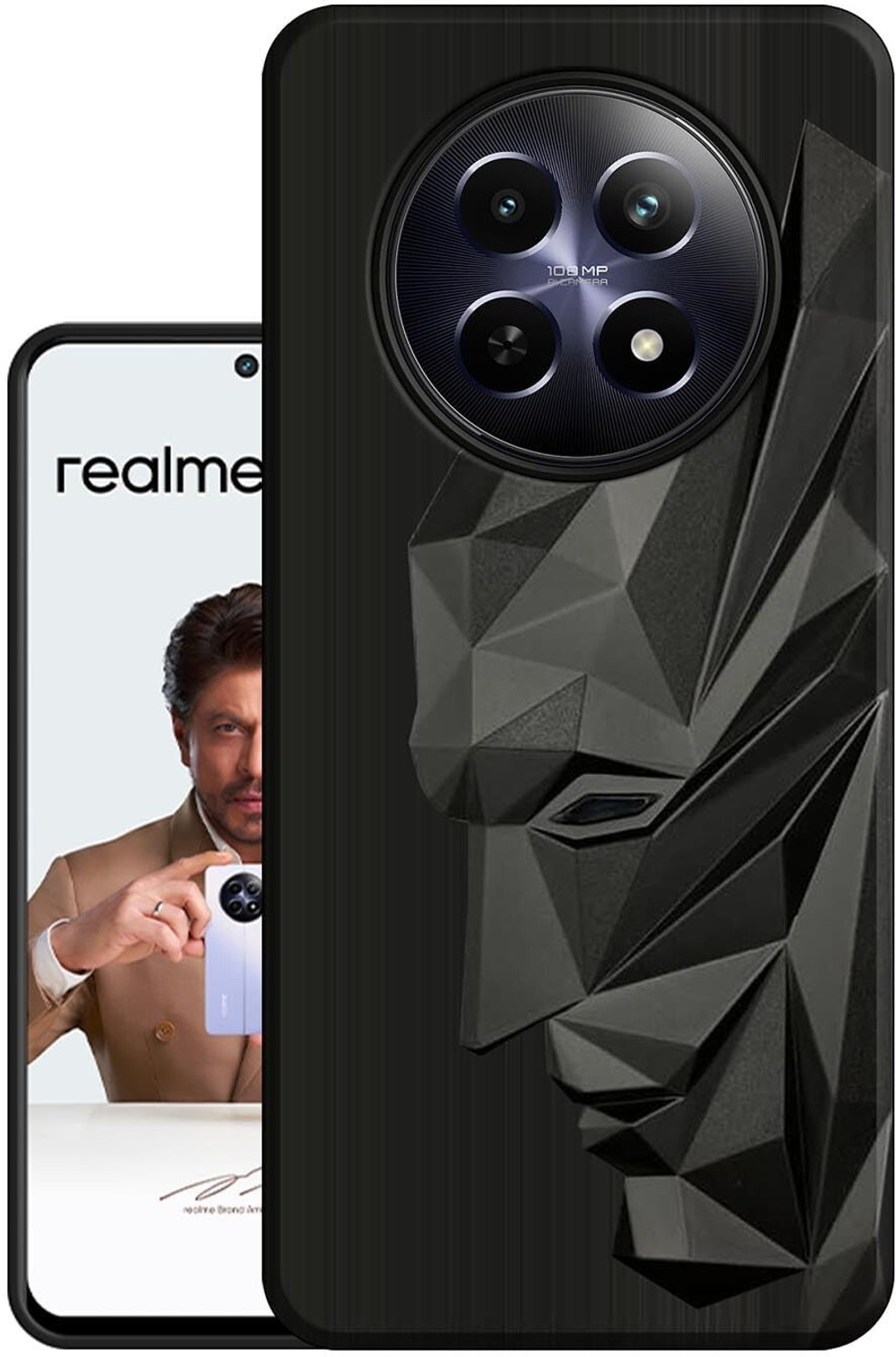 Image of PrintCzar Back Cover for Realme 12 5G, Realme 12x 5G, Realme C65 5G, Realme Narzo 70x 5G