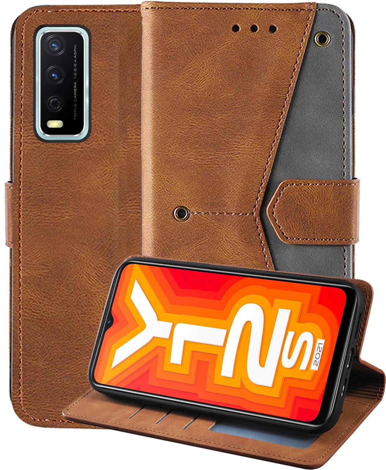 Autofocus Back Cover for Vivo Y12s 2021