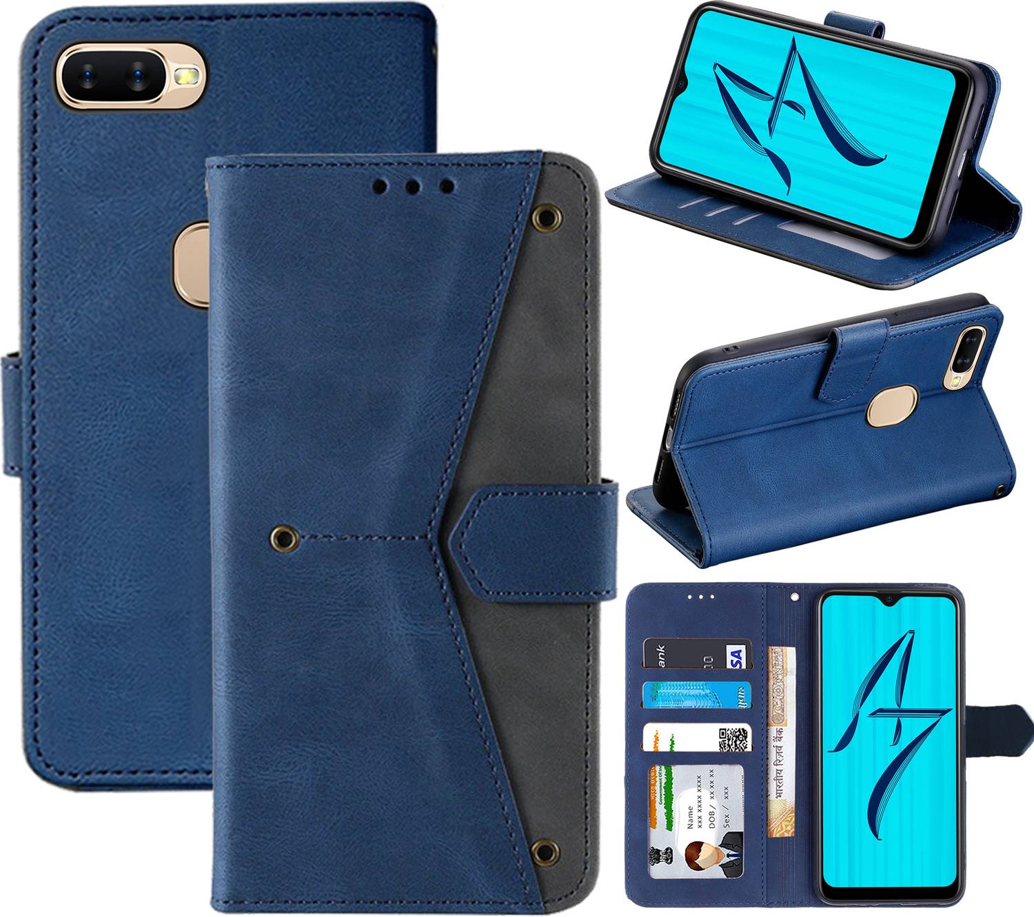Autofocus Flip Cover for Oppo A7