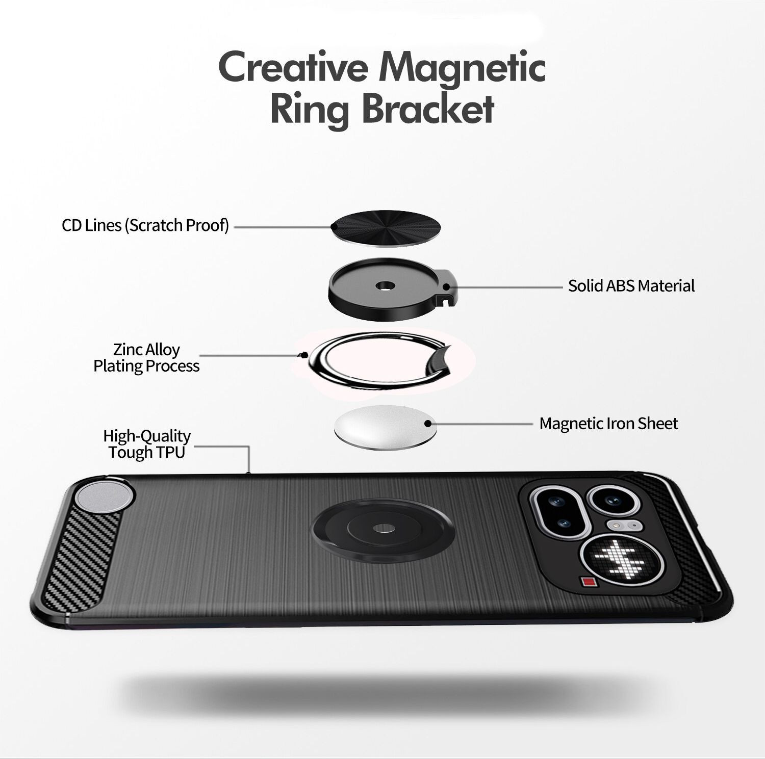 Image of Unistuff Back Cover for Nothing Phone 4a Pro