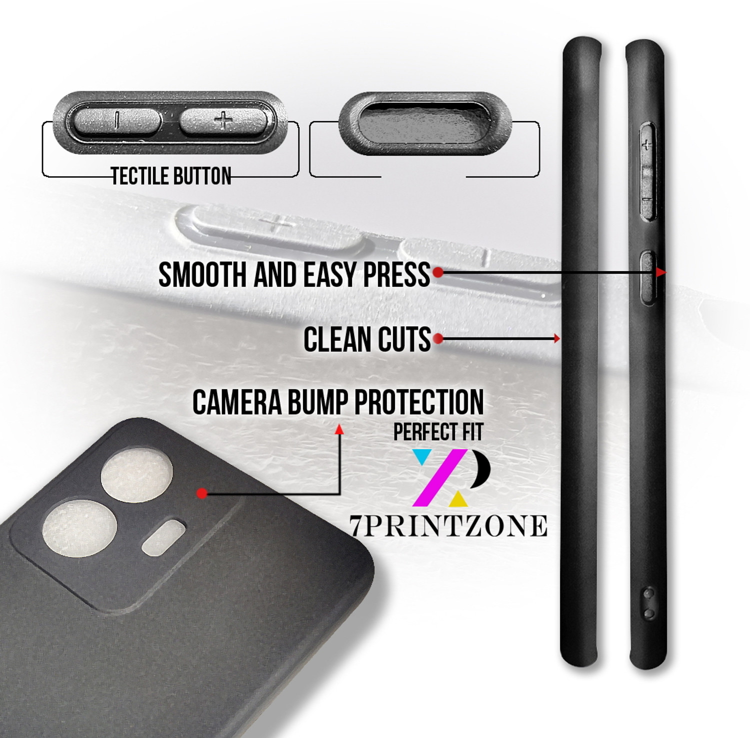 Image of 7printzone Back Cover for IQOO Z6 Lite 5G