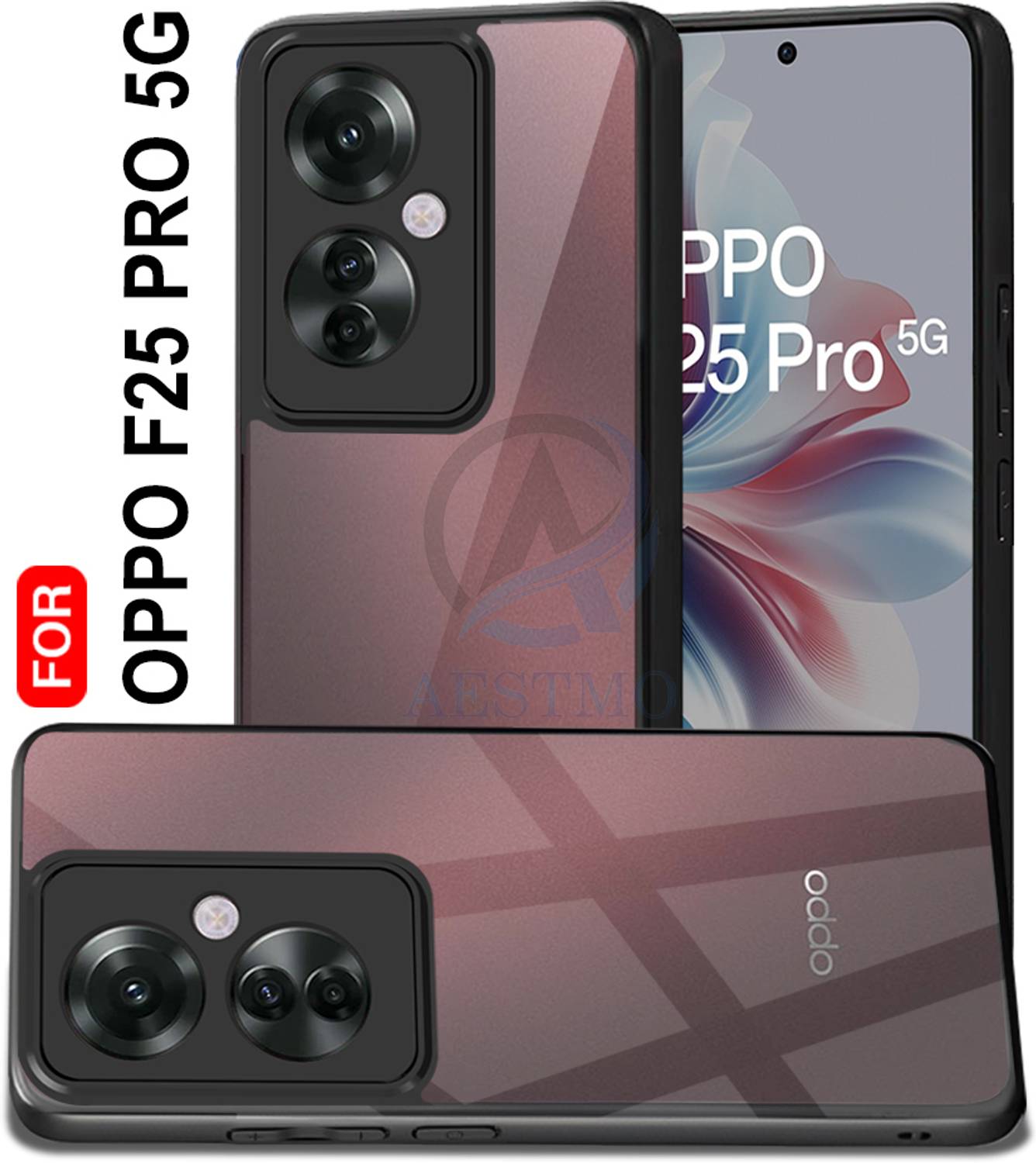 AESTMO Back Cover for Oppo F25 Pro 5G