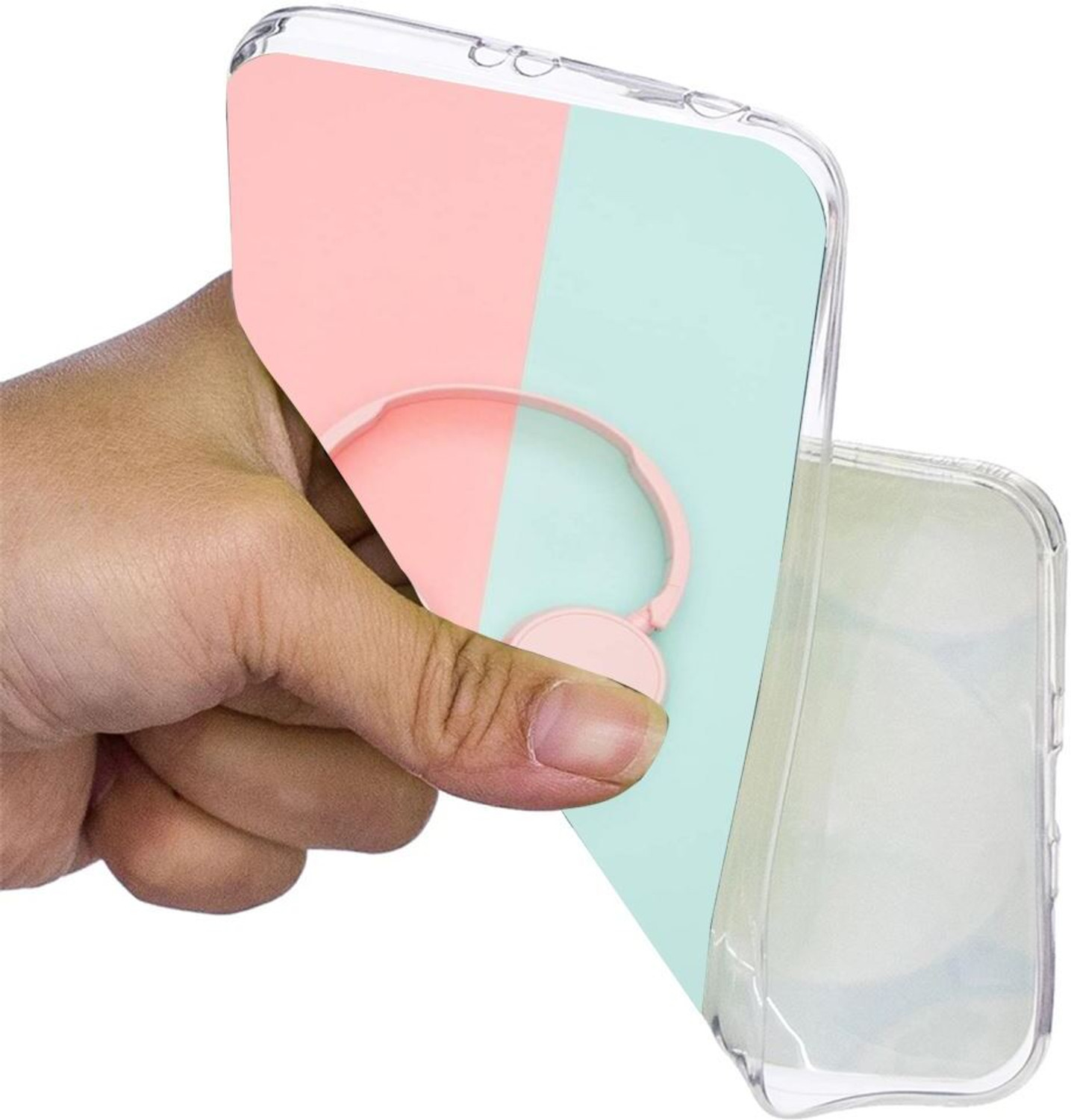 Image of FEBOS Back Cover for IQOO Z9x, Earphone, Headphone, Music, Lover, 6
