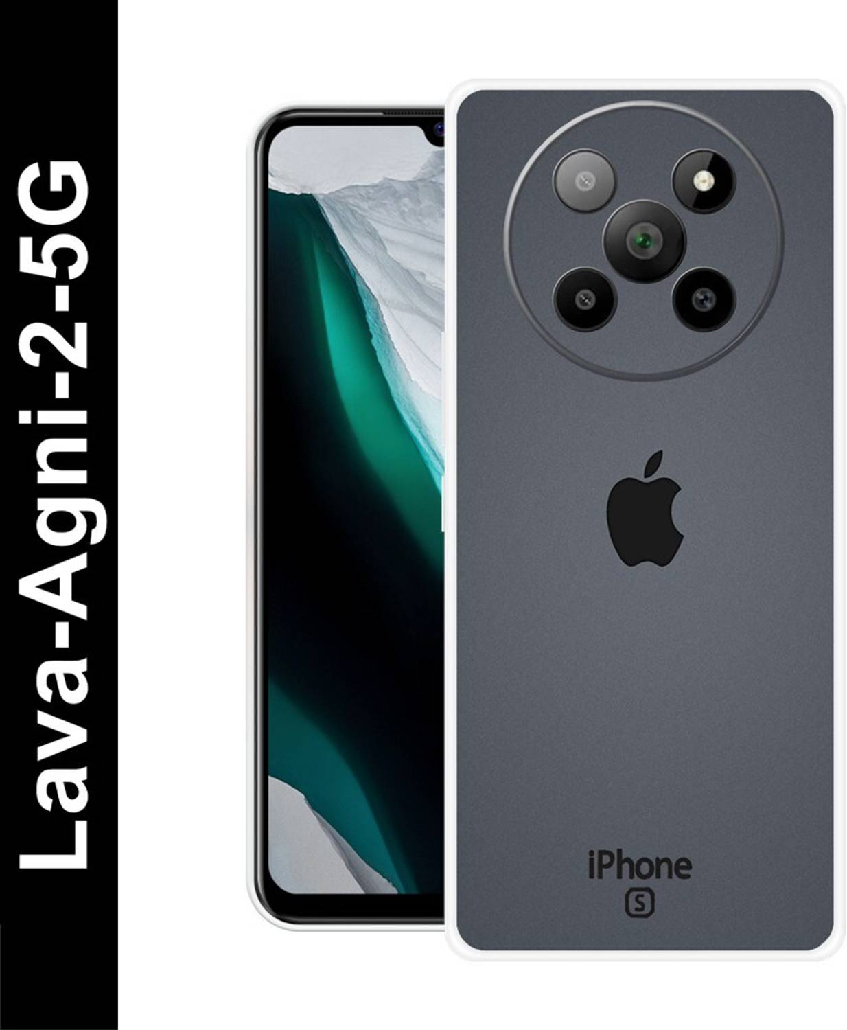 Ashini Back Cover for Lava Agni 2 5G