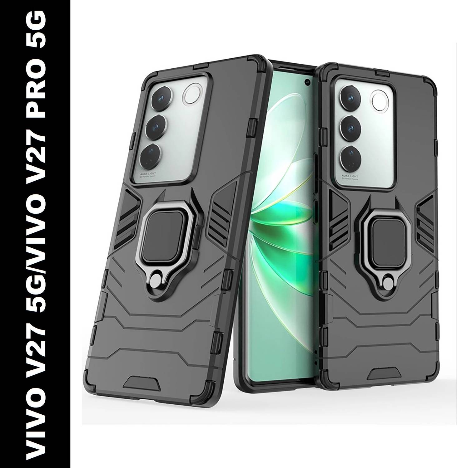 KWINE CASE Back Cover for vivo V27