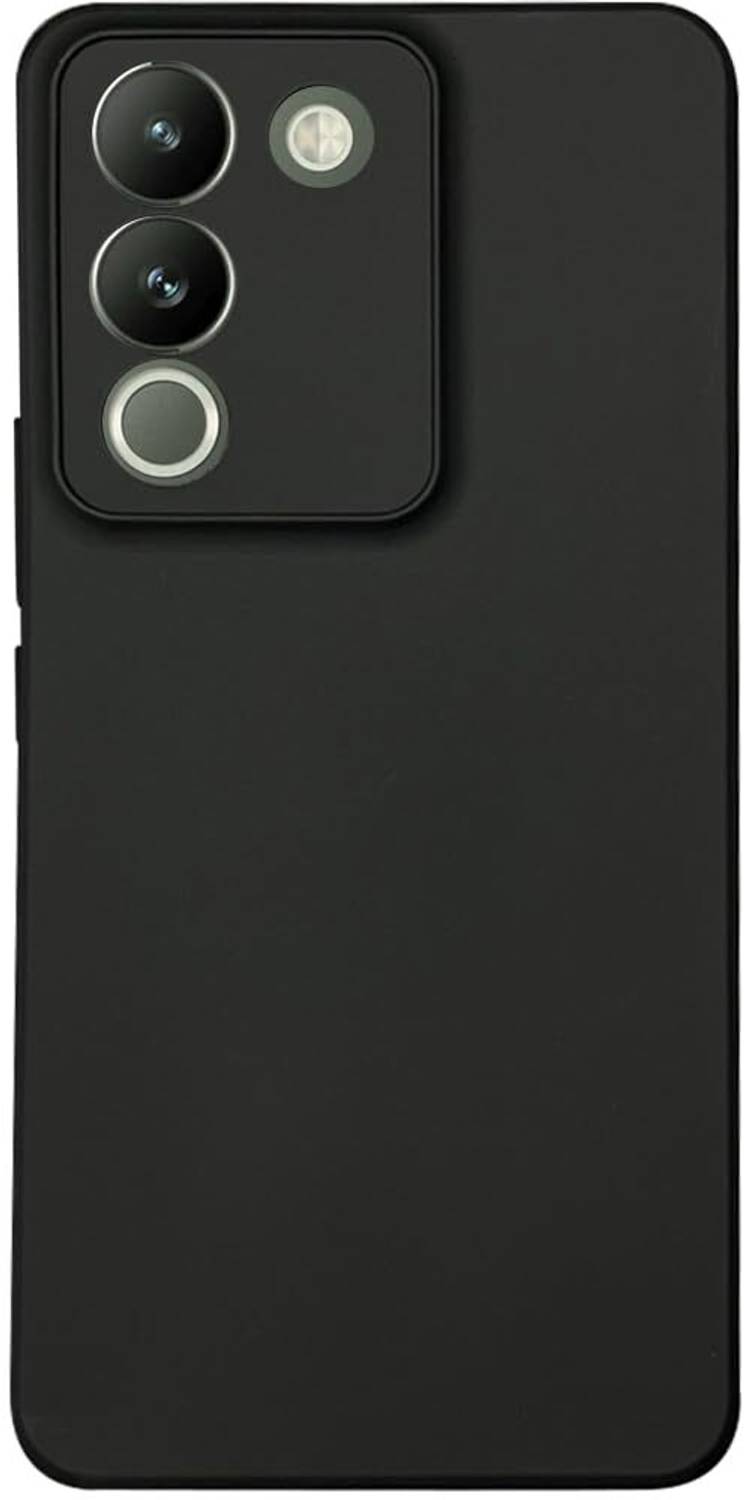 Khatudi Back Cover for Vivo Y200 5G Black - Image 1