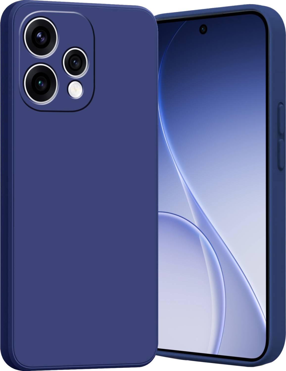 Ascensify Back Cover for Oppo Reno 15 5G Soft Silicone Shockproof, Flexible, Slim & Protective Case