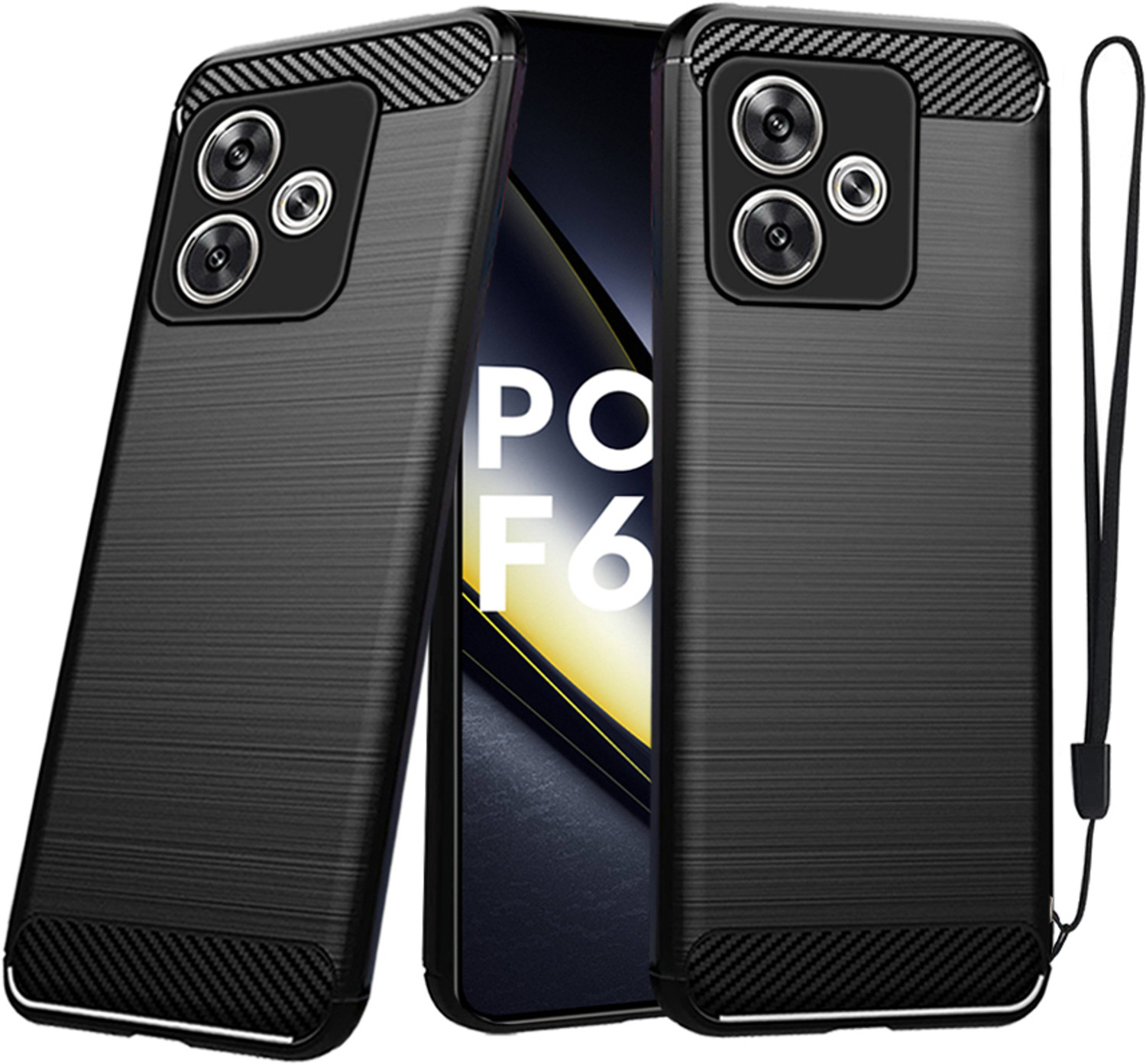 Image of Mobishield Poco F6 5G Rubber Back Cover