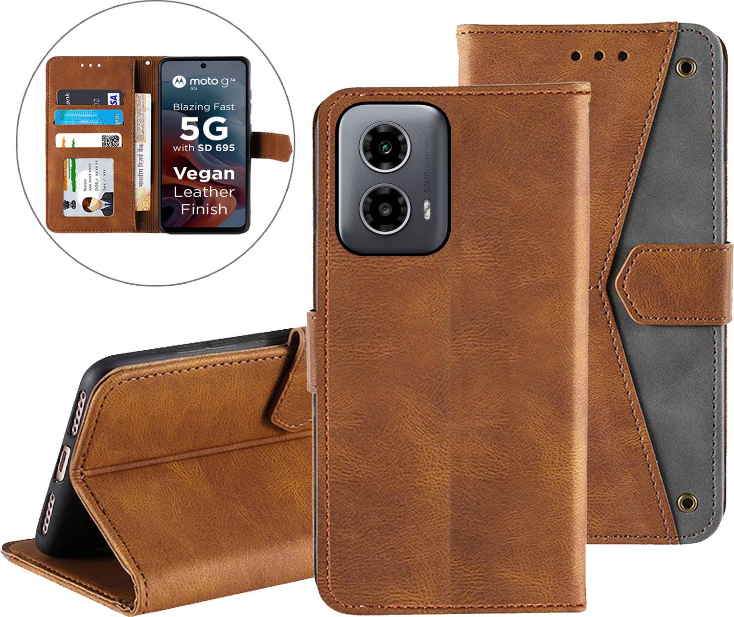 Autofocus Back Cover for MOTOROLA g45 5G