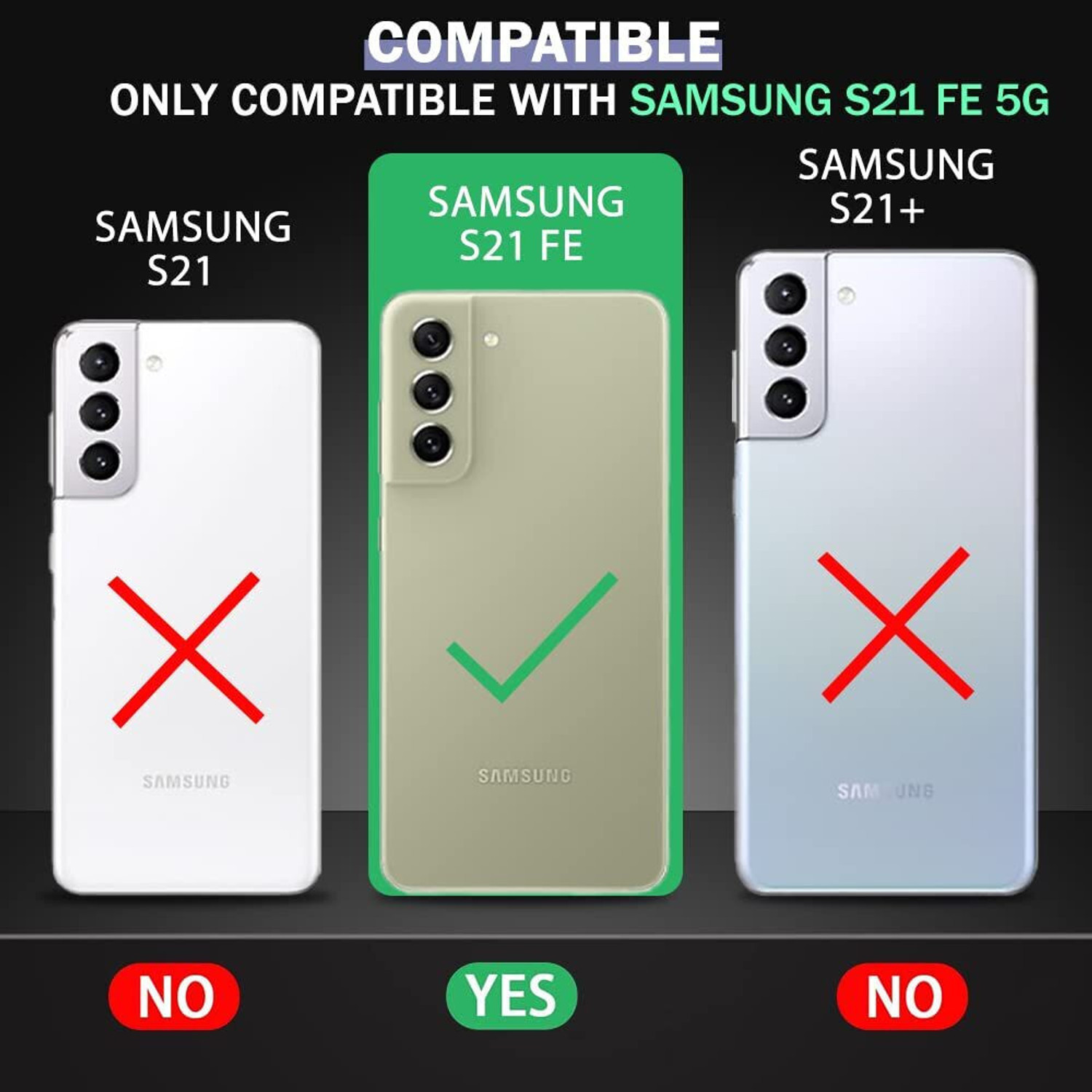 Image of ROSALINE Back Cover for Samsung Galaxy S21 FE 5G