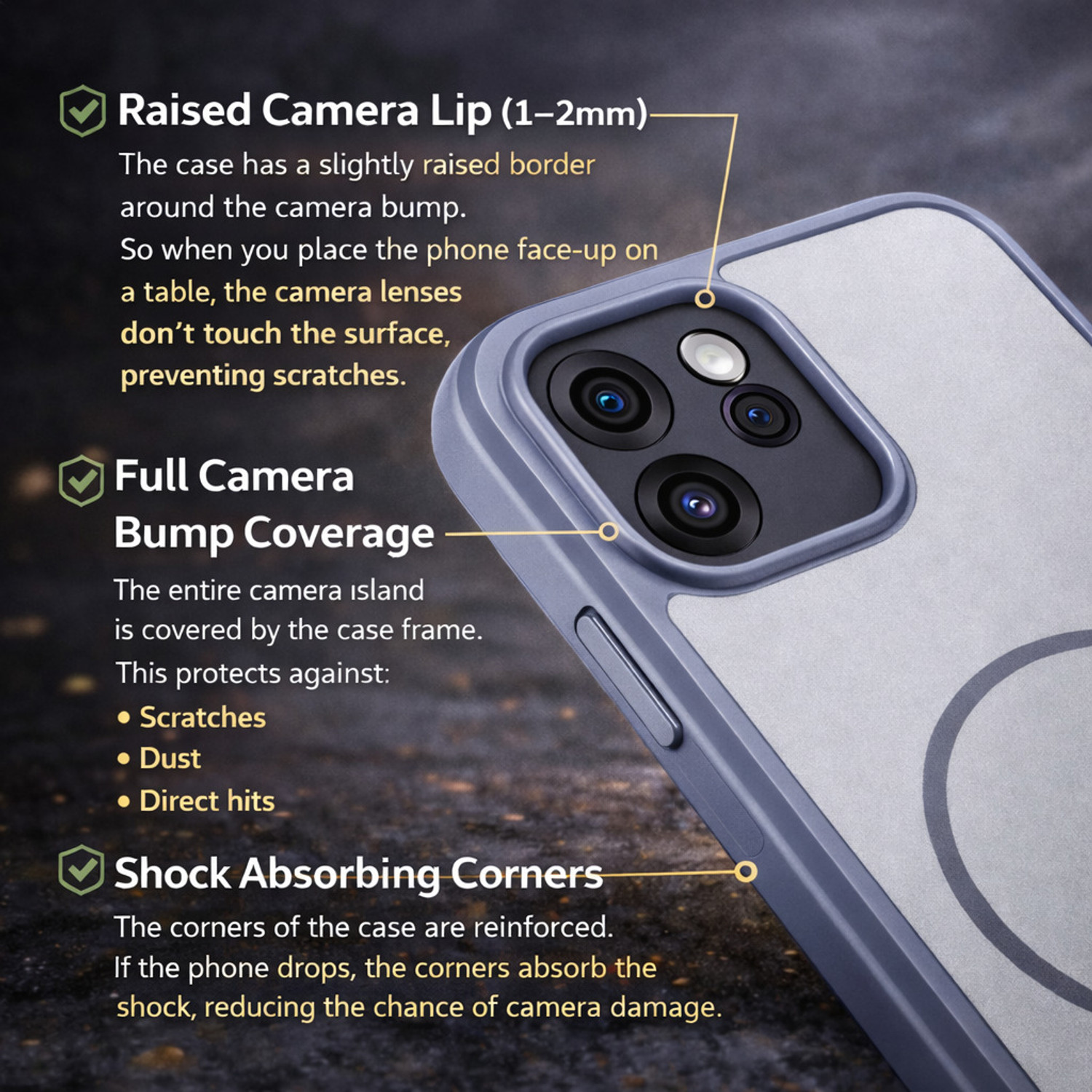 Image of Luxecase Back Cover for vivo T5x 5G