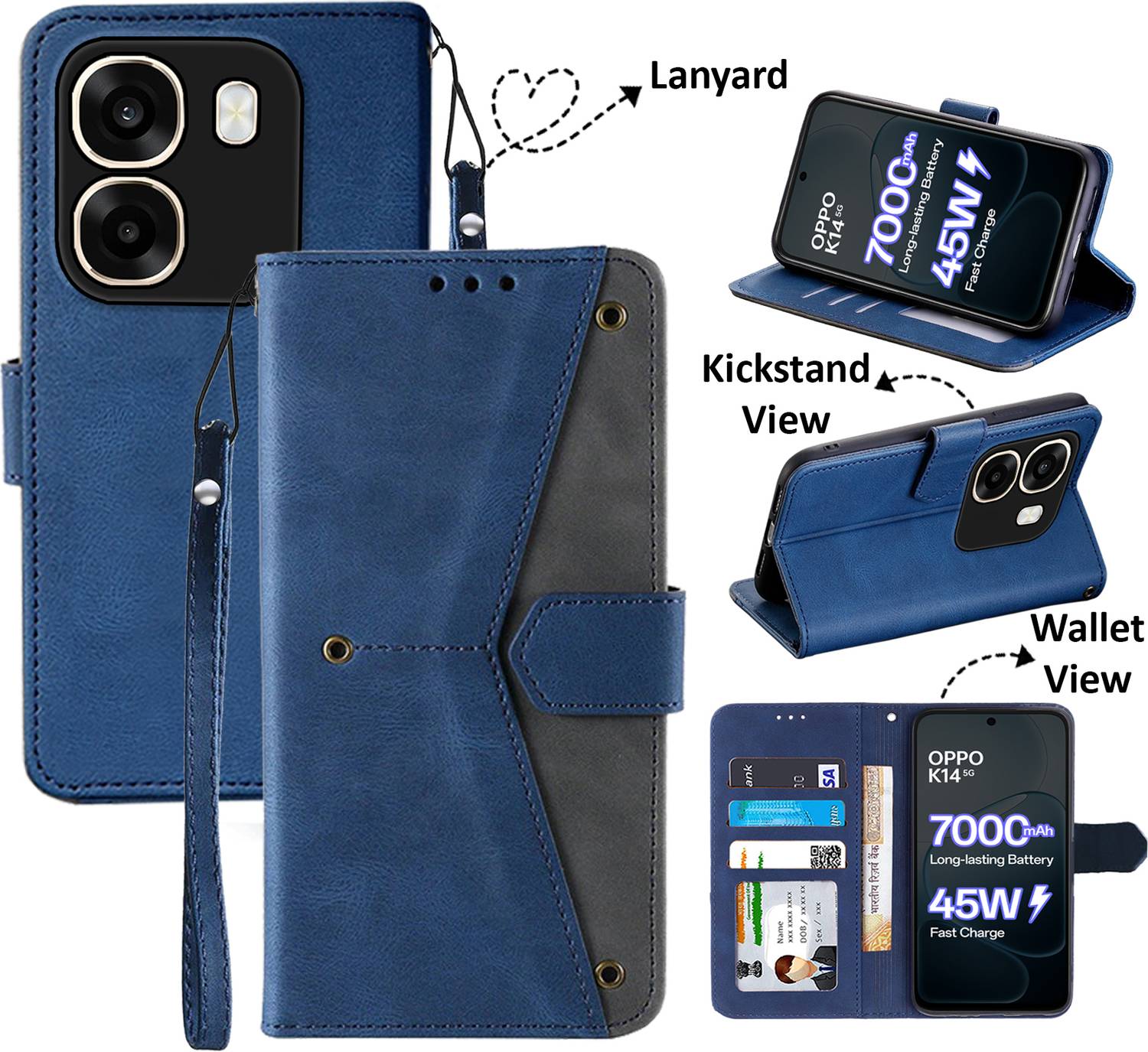 Autofocus Flip Cover for Oppo K14 5G